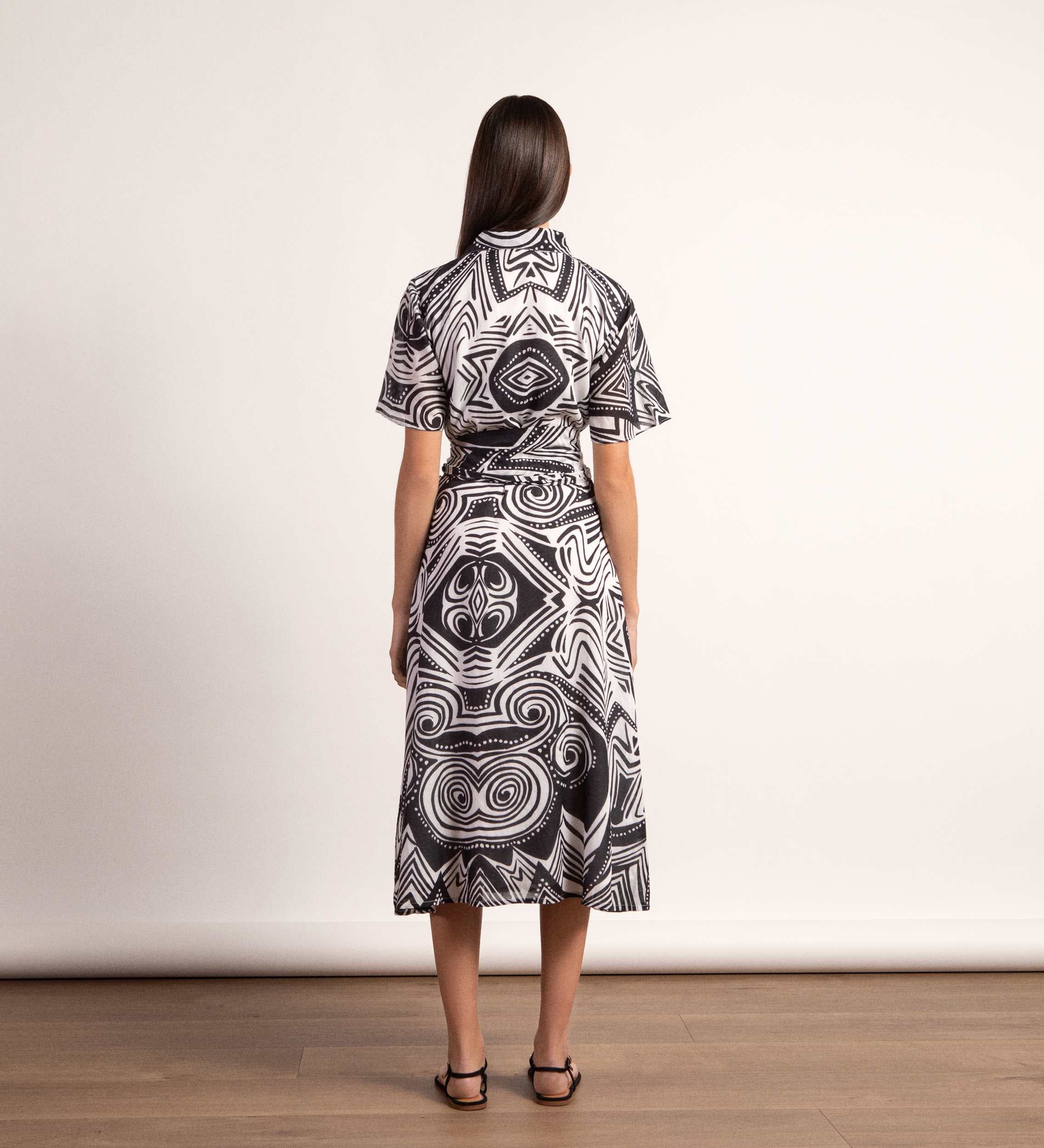 Robe chemise longue