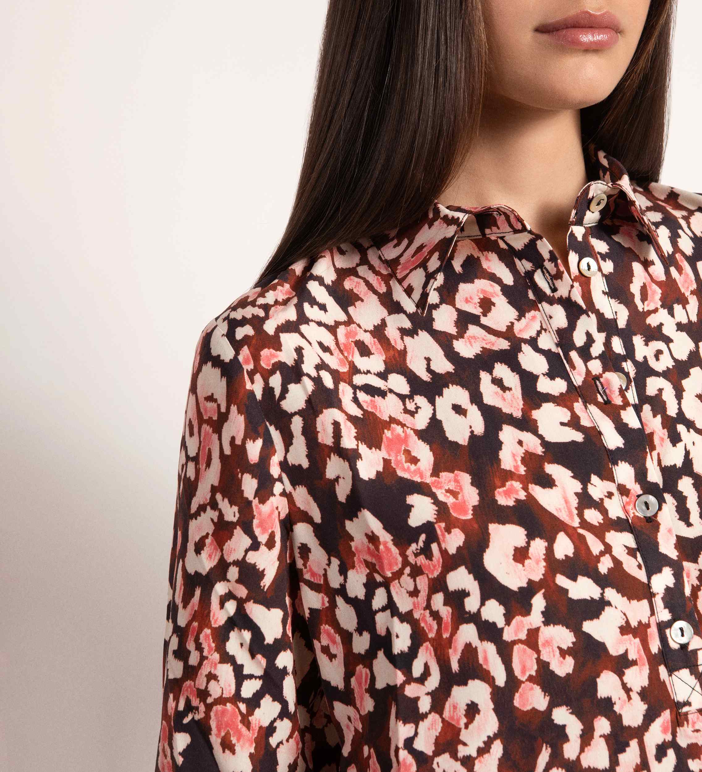 printed blouse