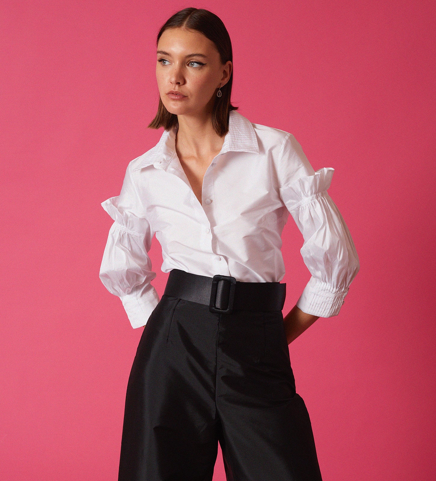 Camisa manga tres cuartos