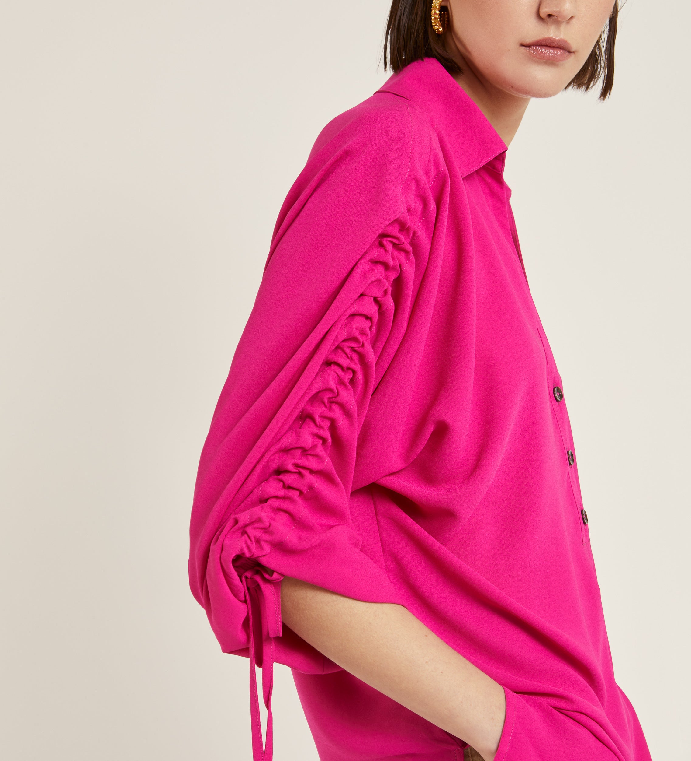 Blusón mangas volumen