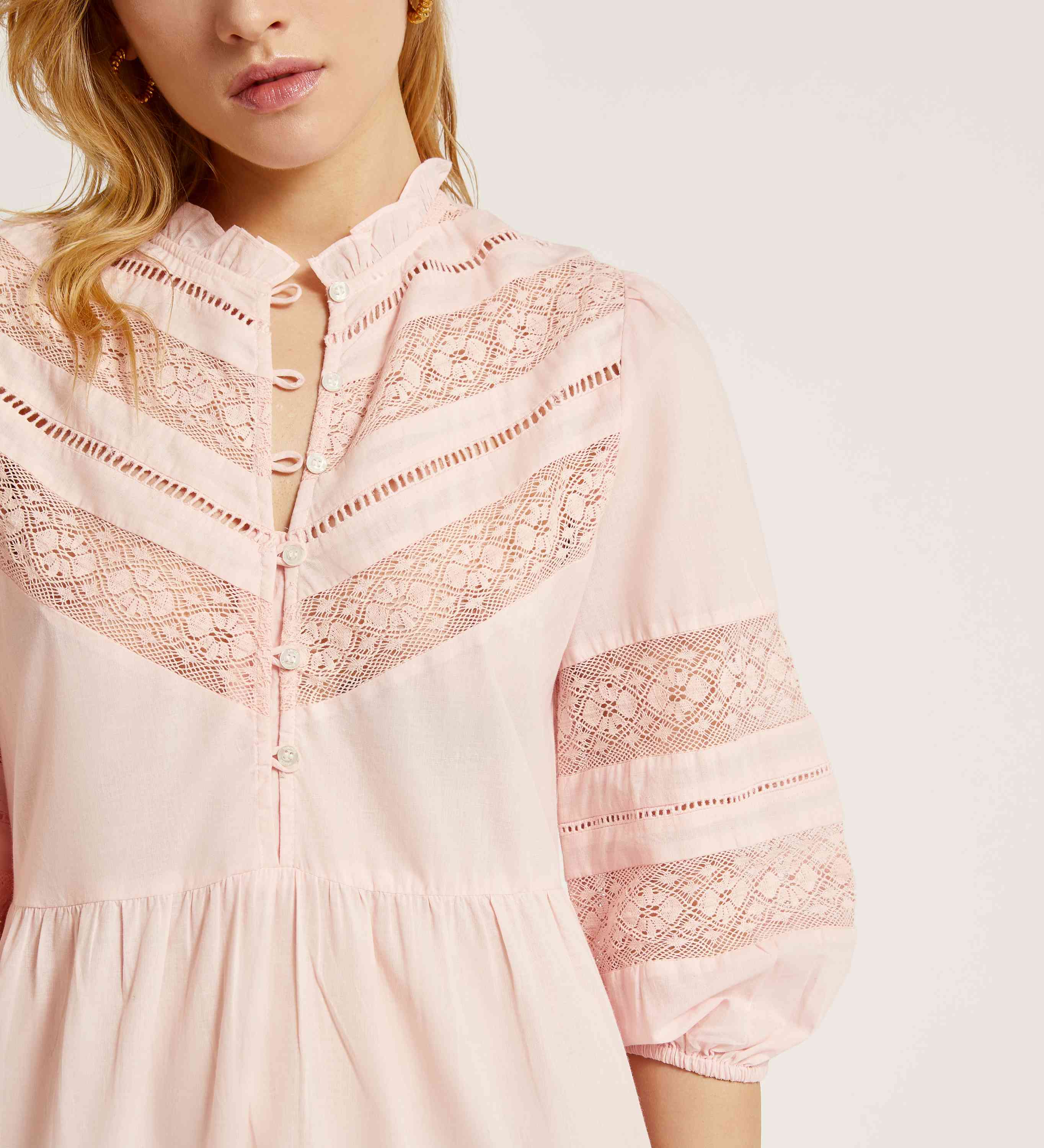 Vestido fluido midi
