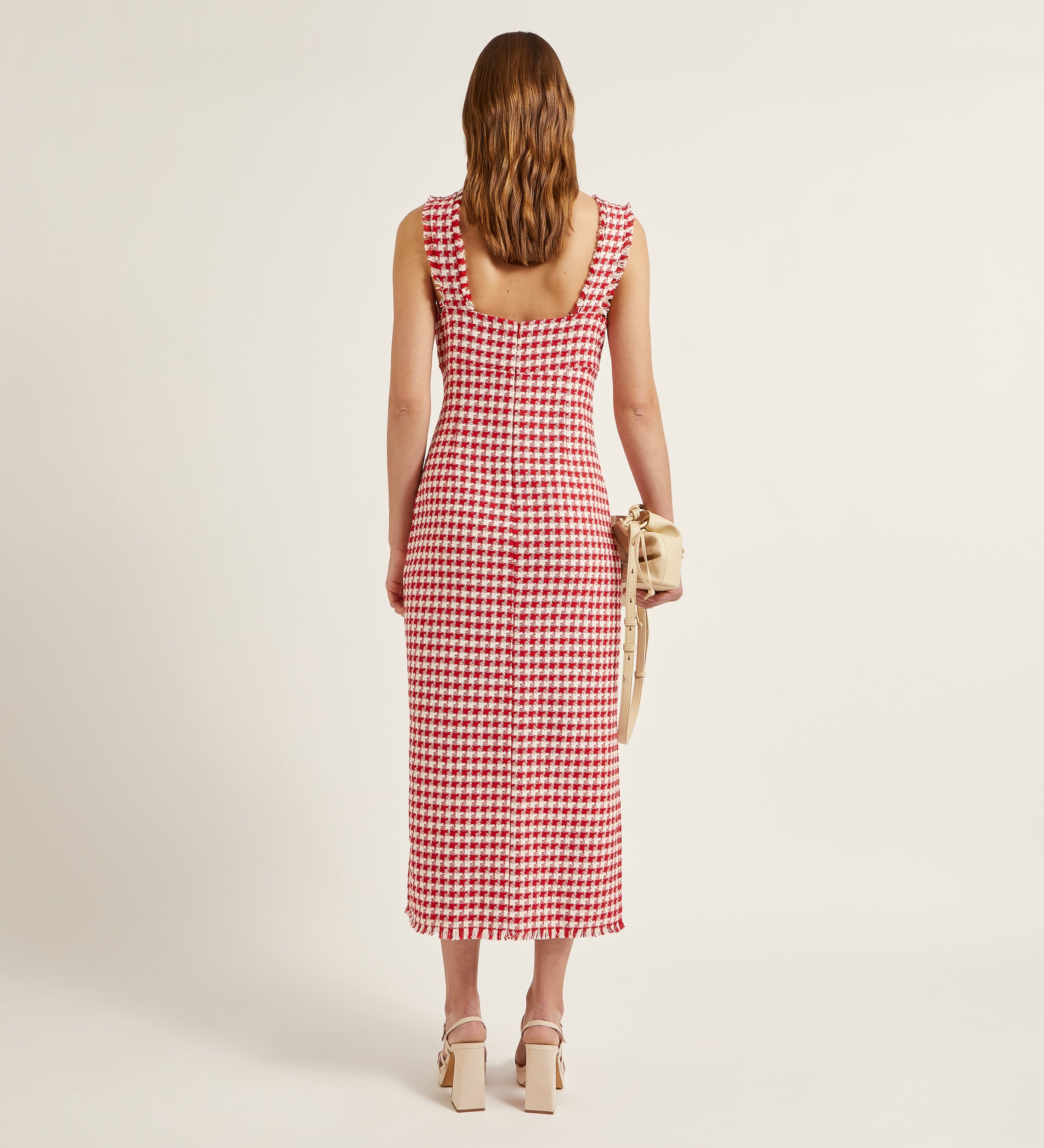 Robe en tweed