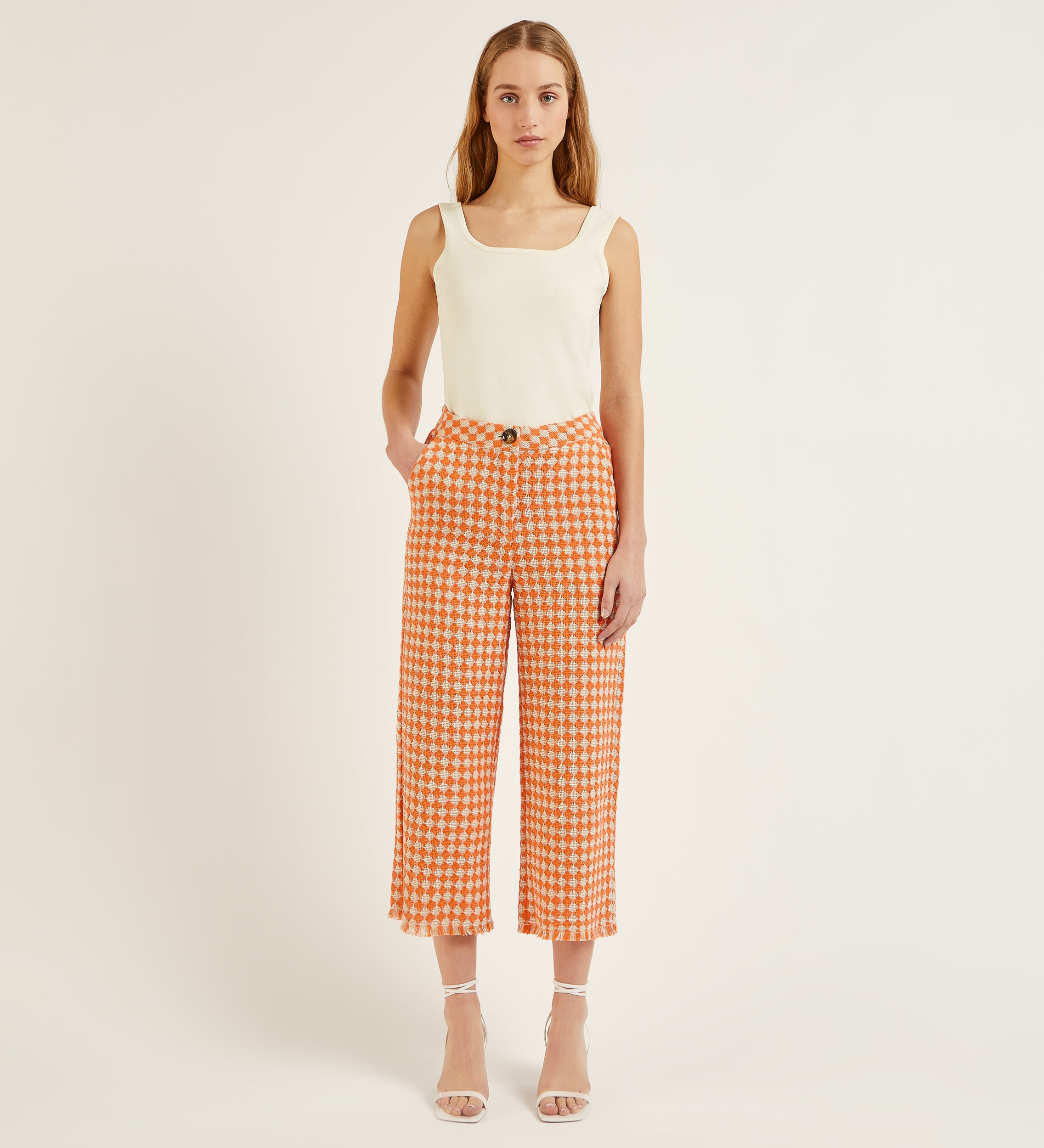 Pantalón tweed