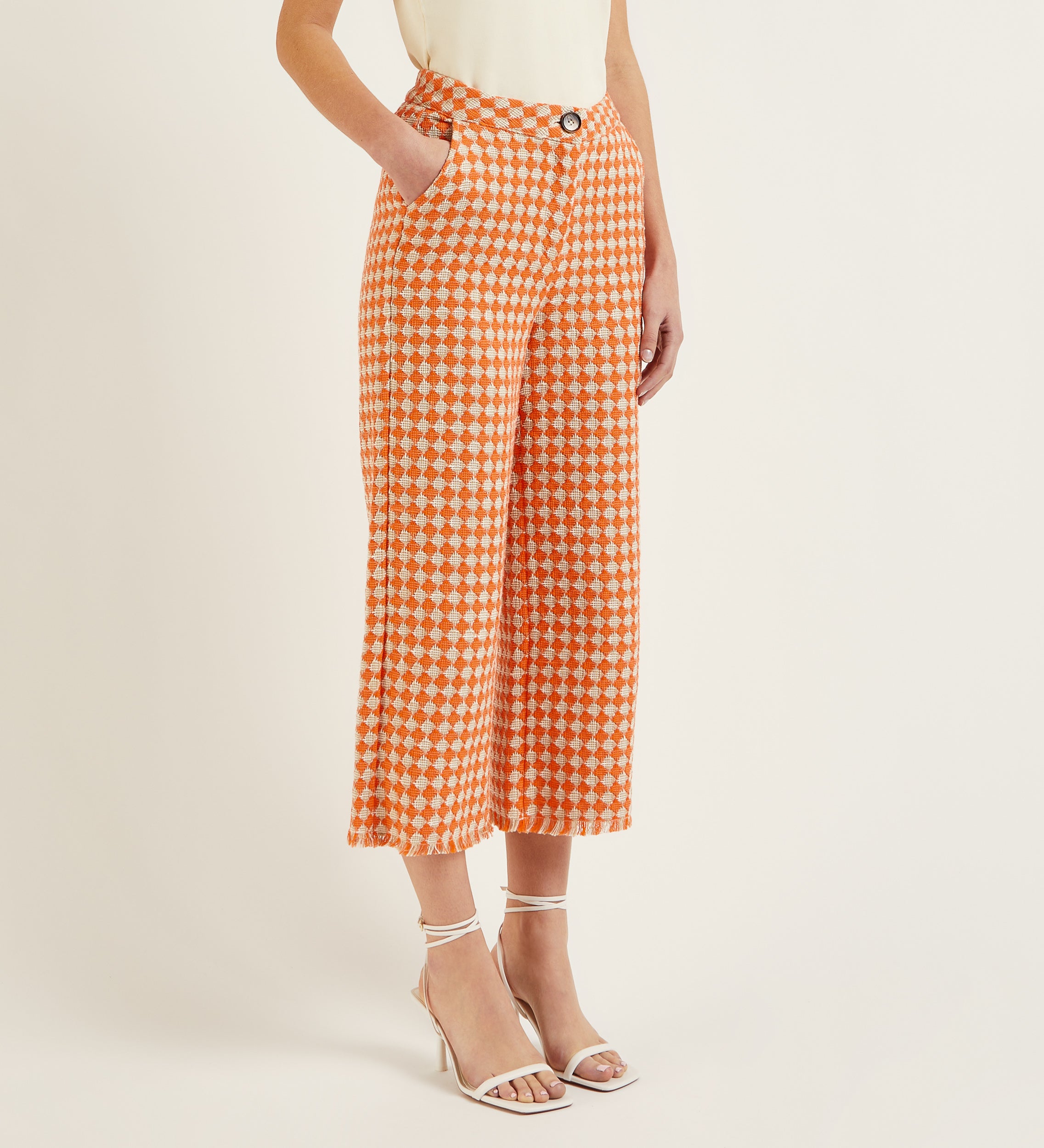 Pantalón tweed