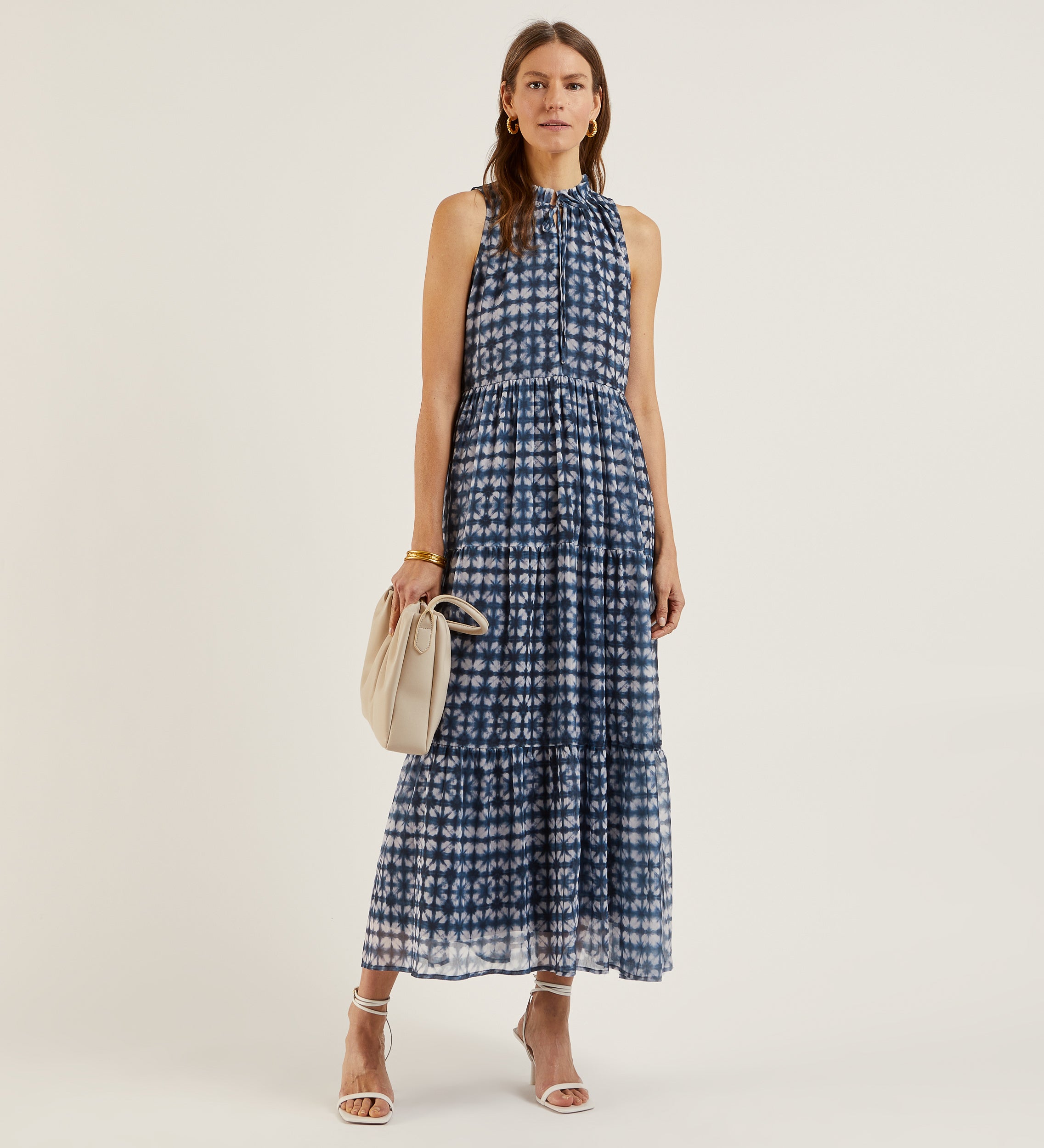 Printed flats dress