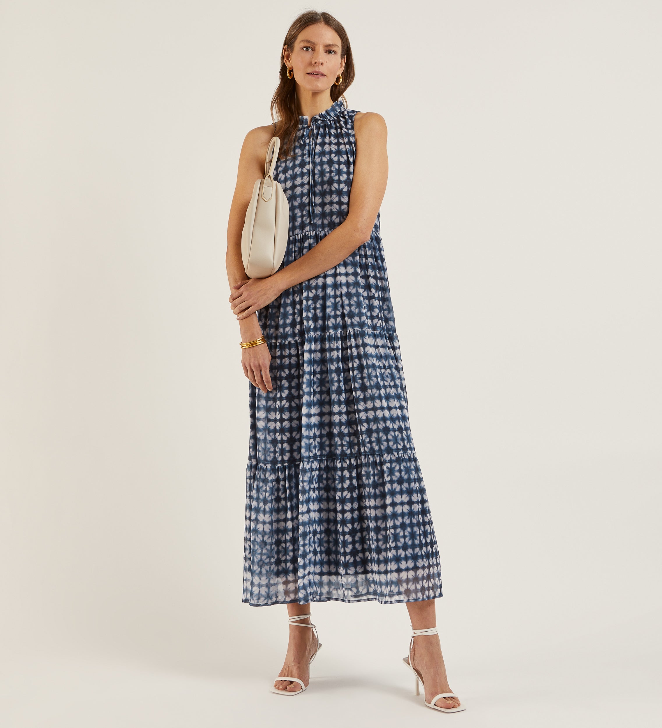 Printed flats dress
