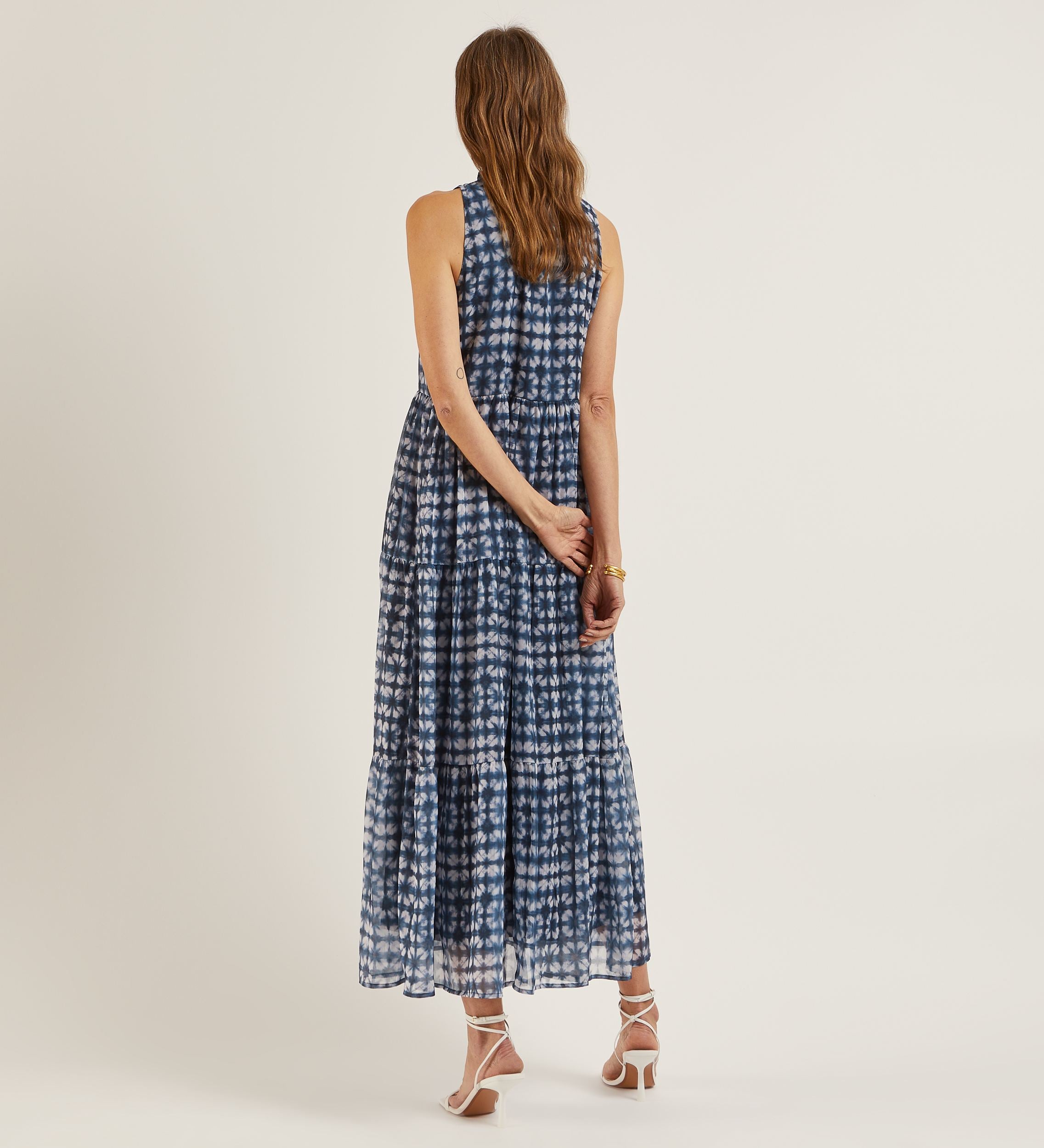 Printed flats dress