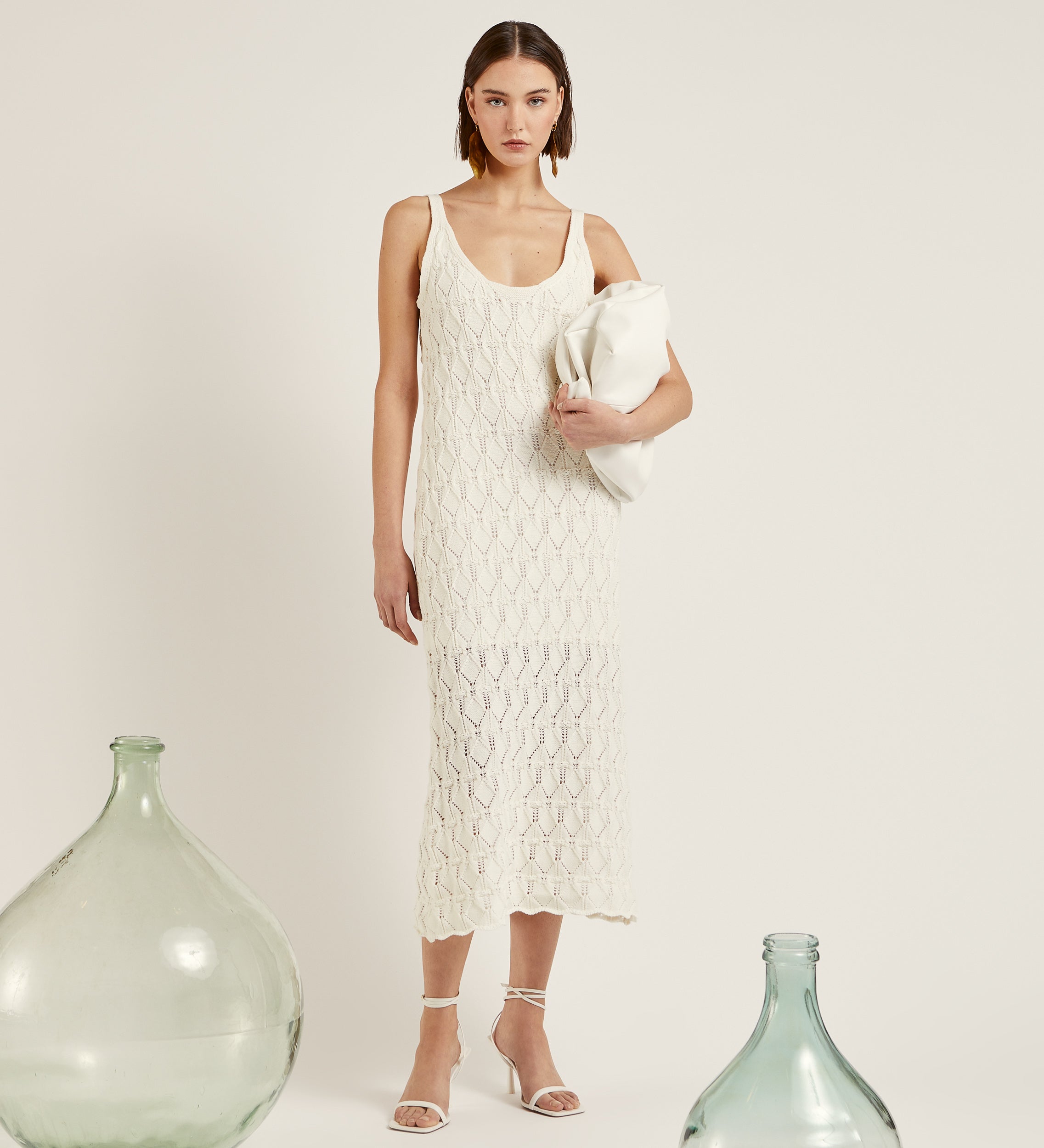 Vestido punto textura