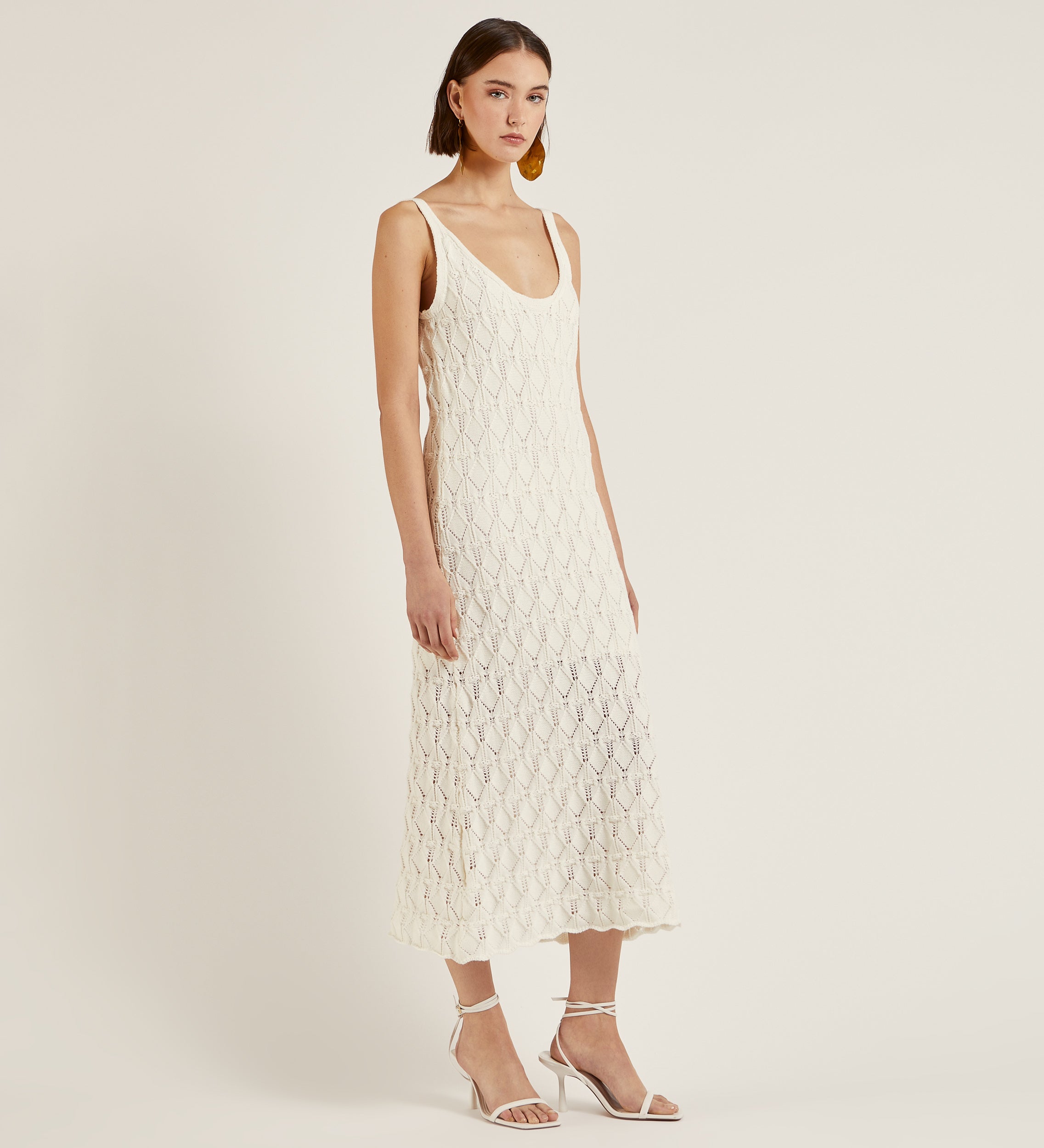 Vestido punto textura