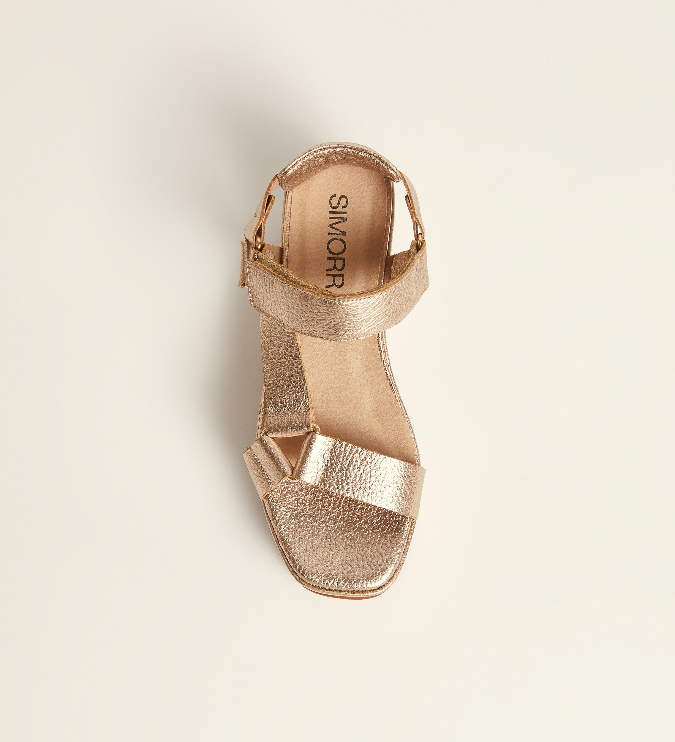 Sandalia piel plataforma