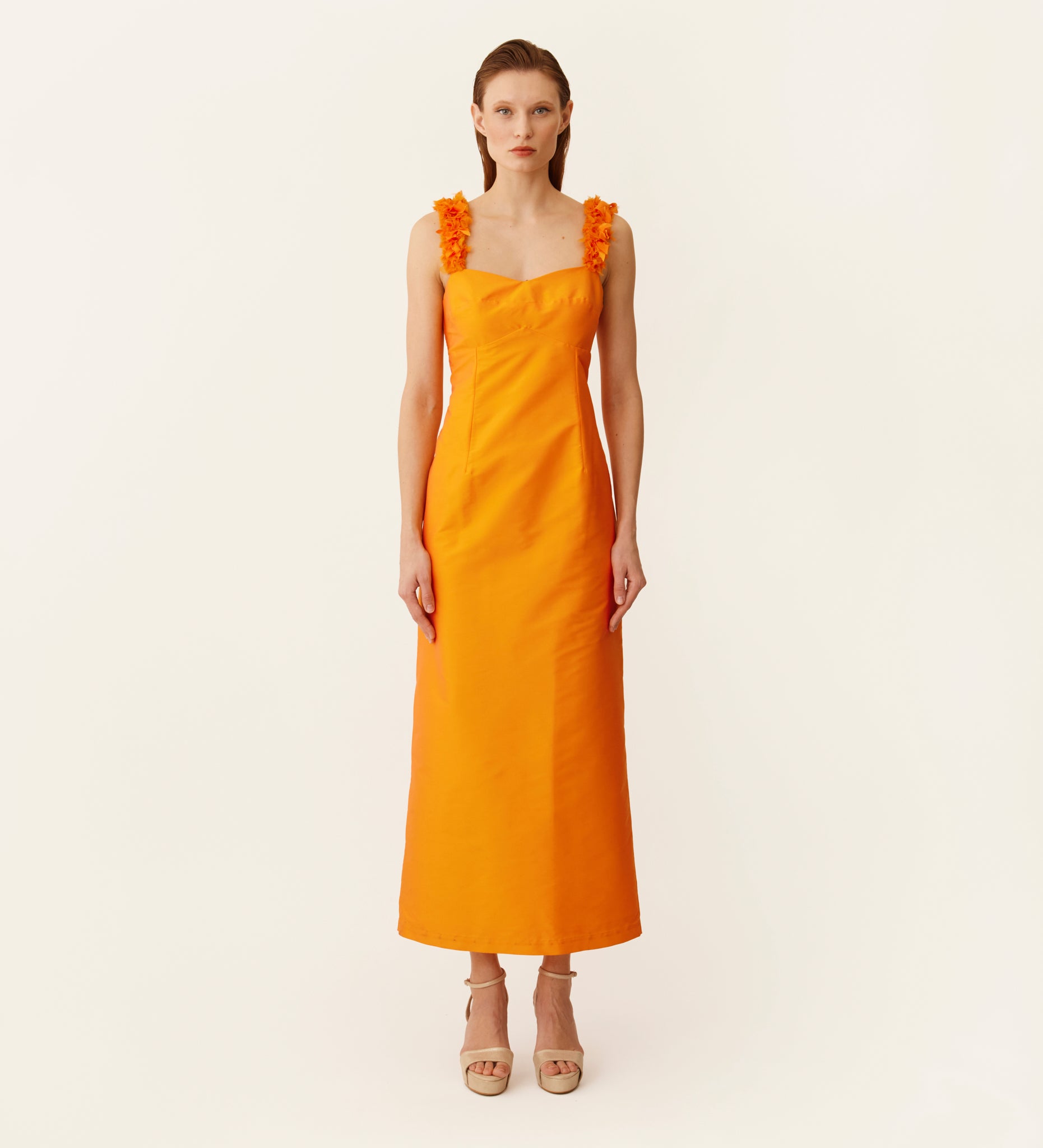 Long strappy dress
