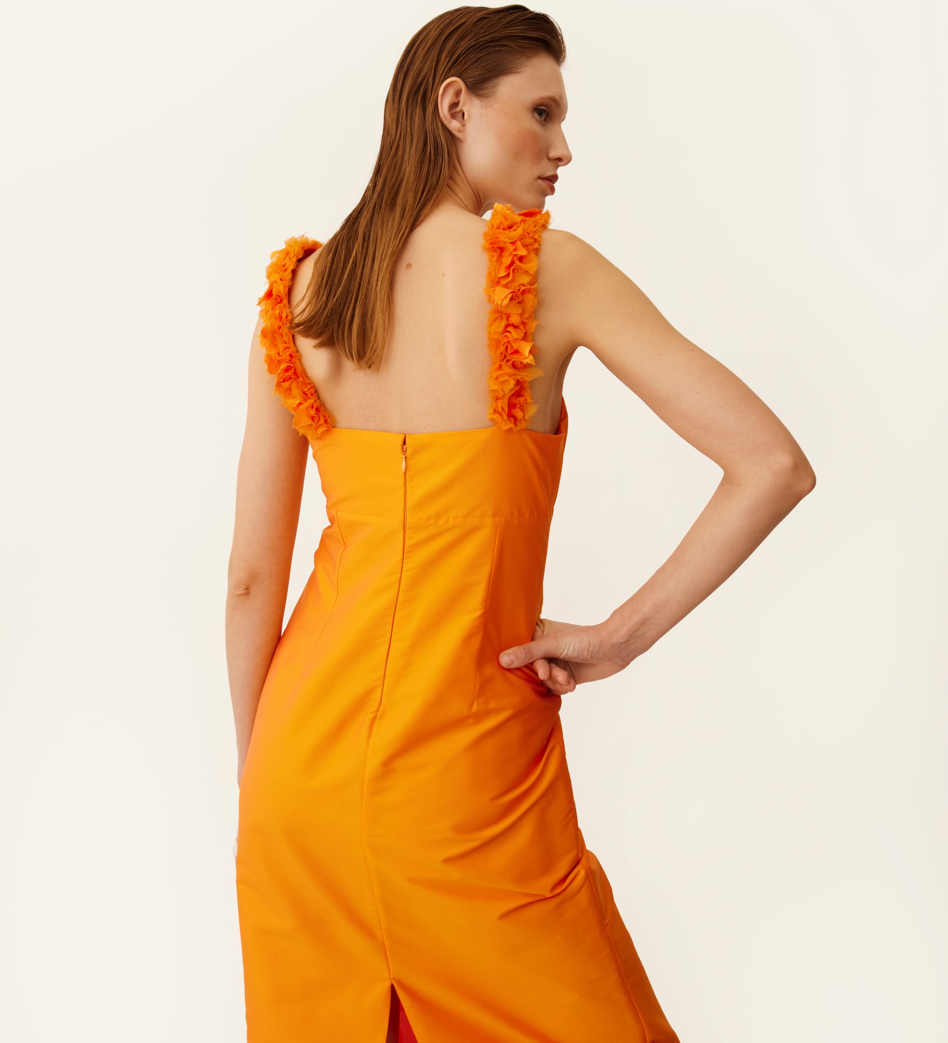 Long strappy dress