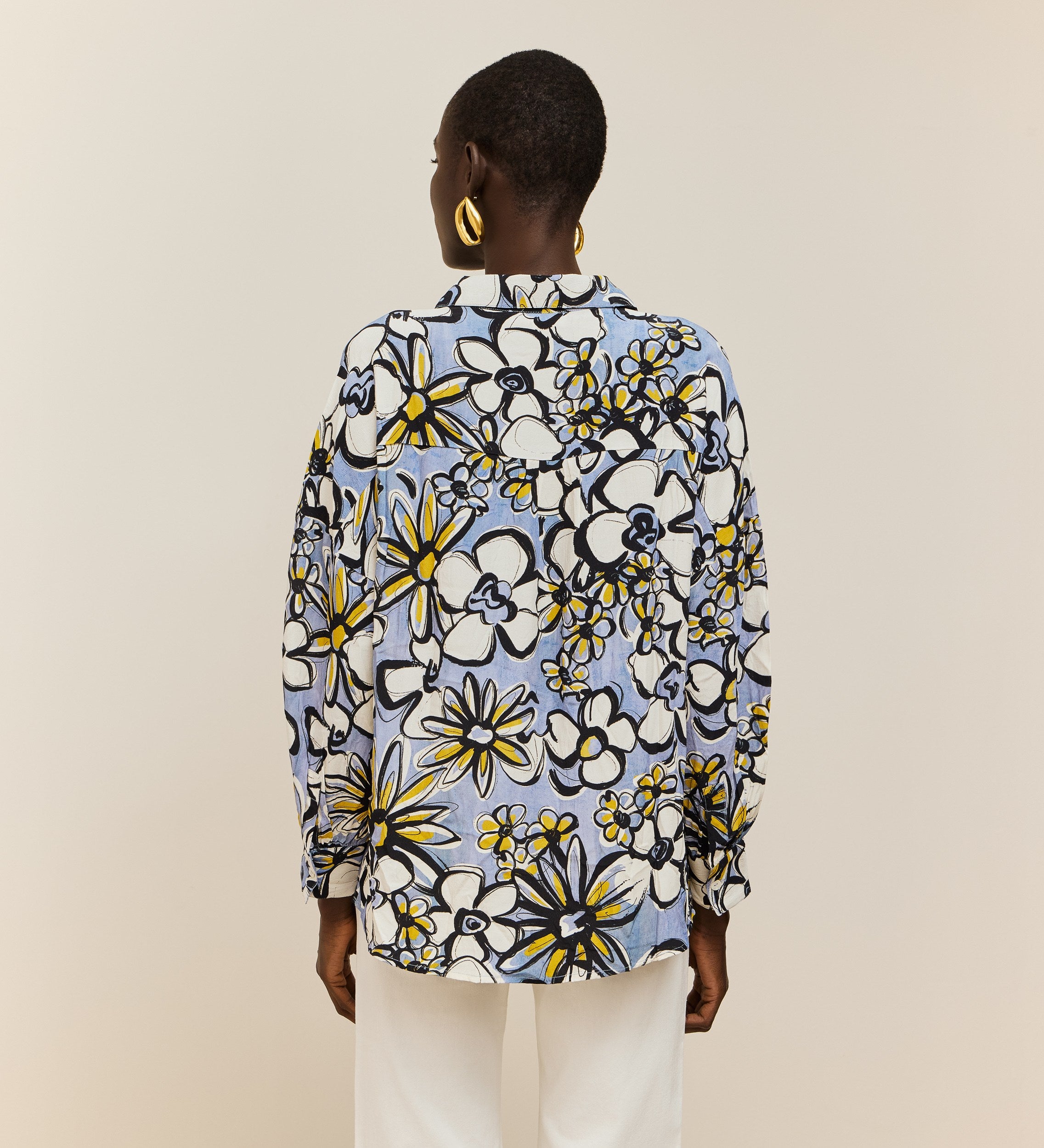 Blusa estampado flores