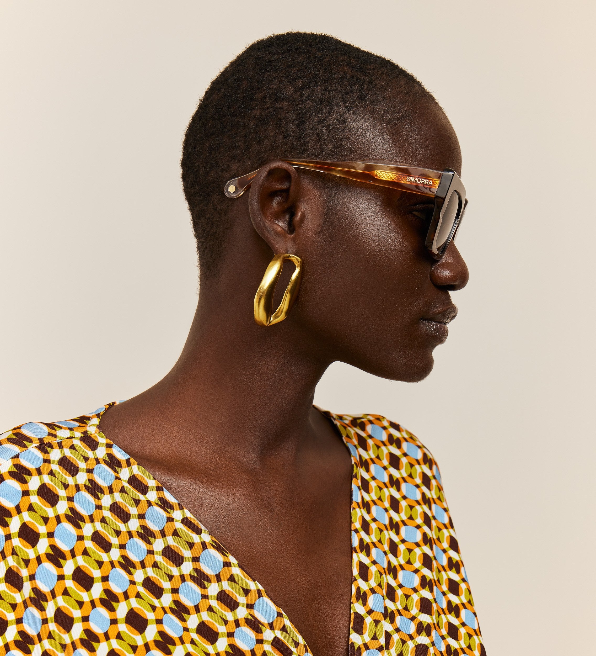 Vestido punto estampado