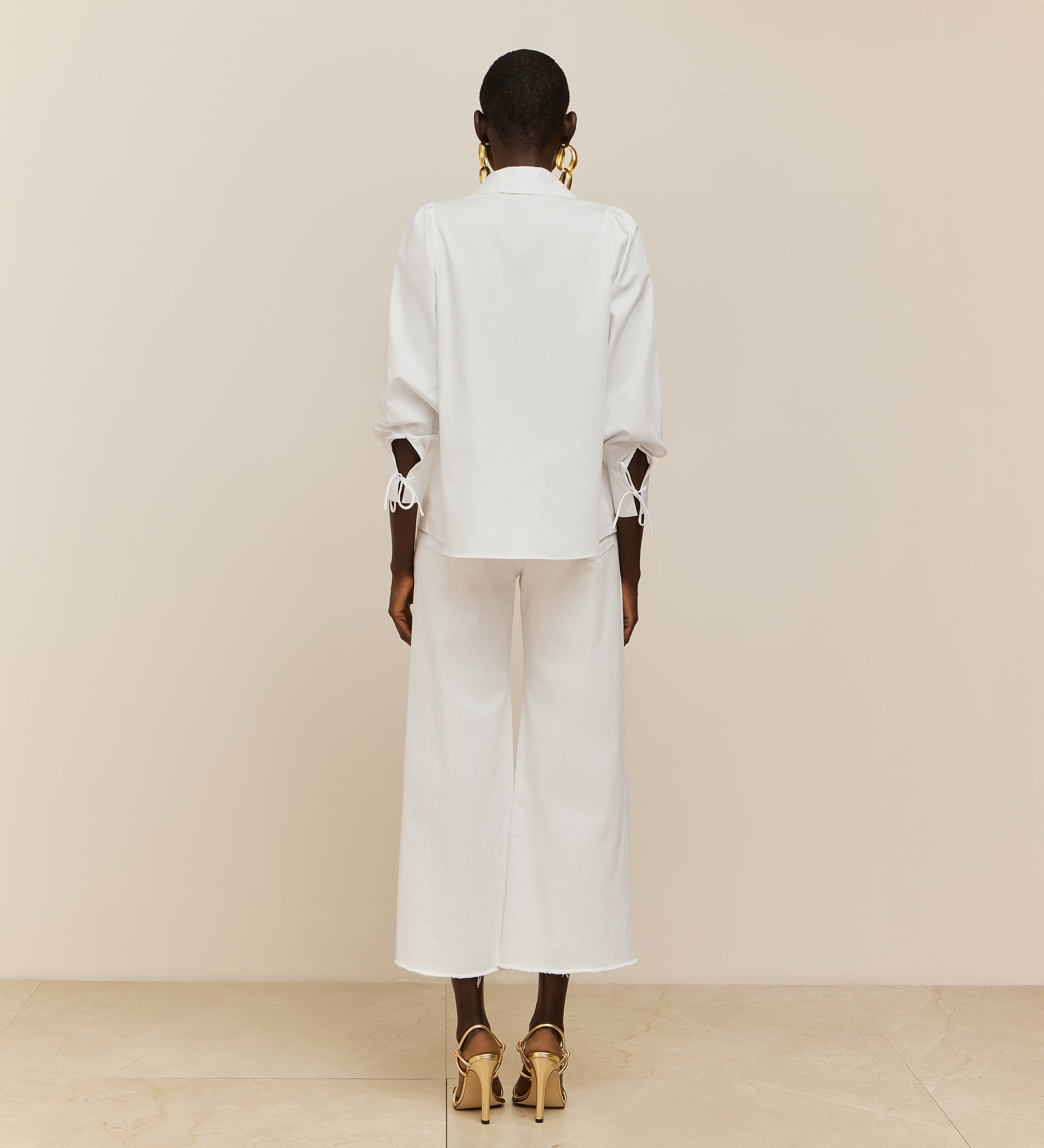 Camisa popelín lazadas