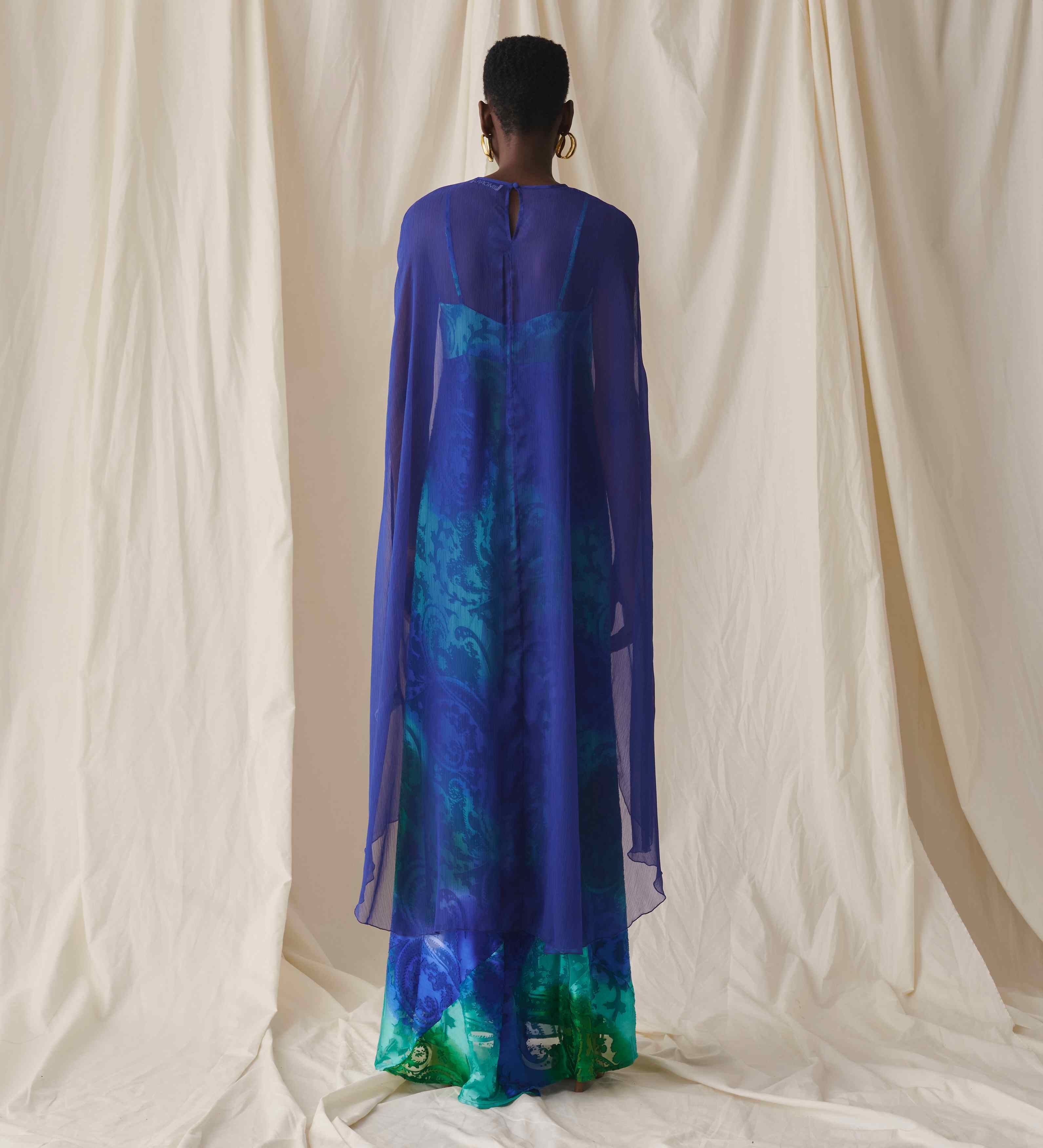 Chiffon poncho