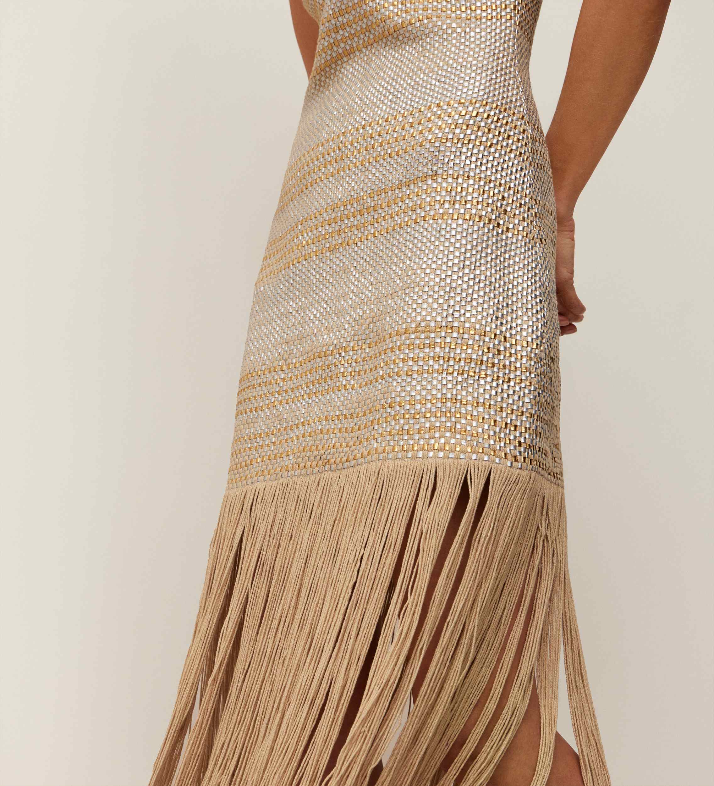 Long strappy dress