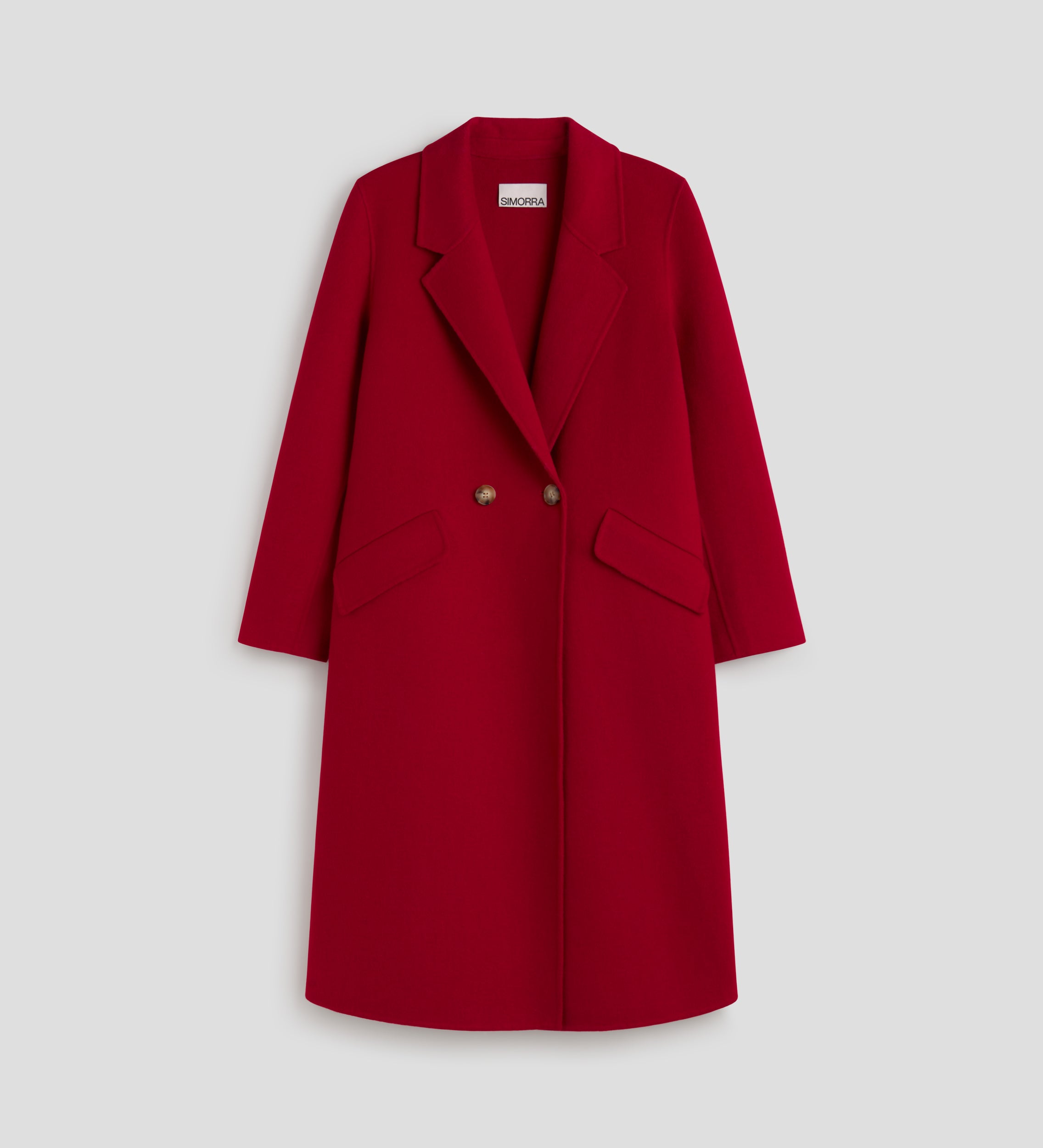 Long woolen coat