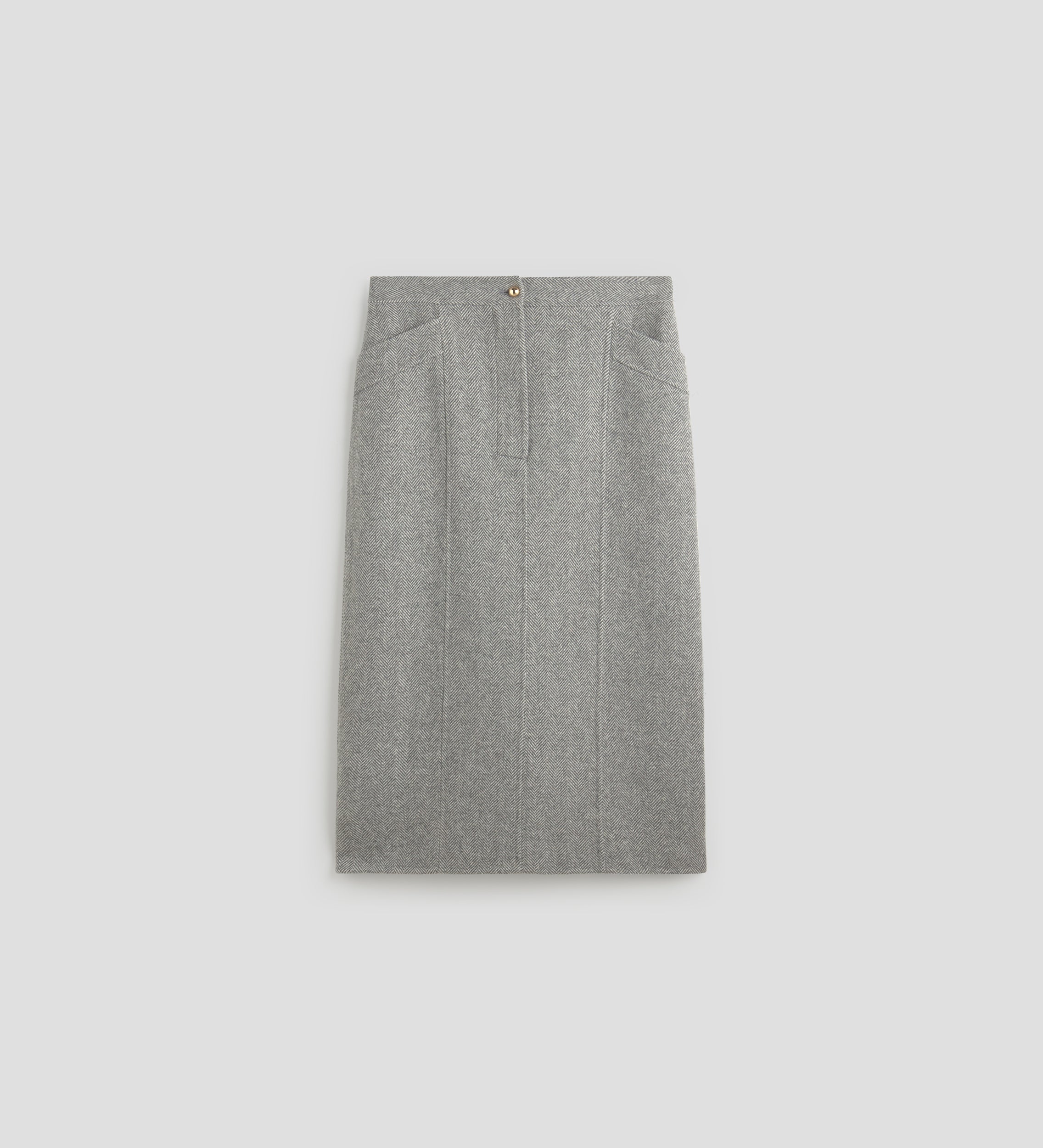 Double-sided pencil skirt