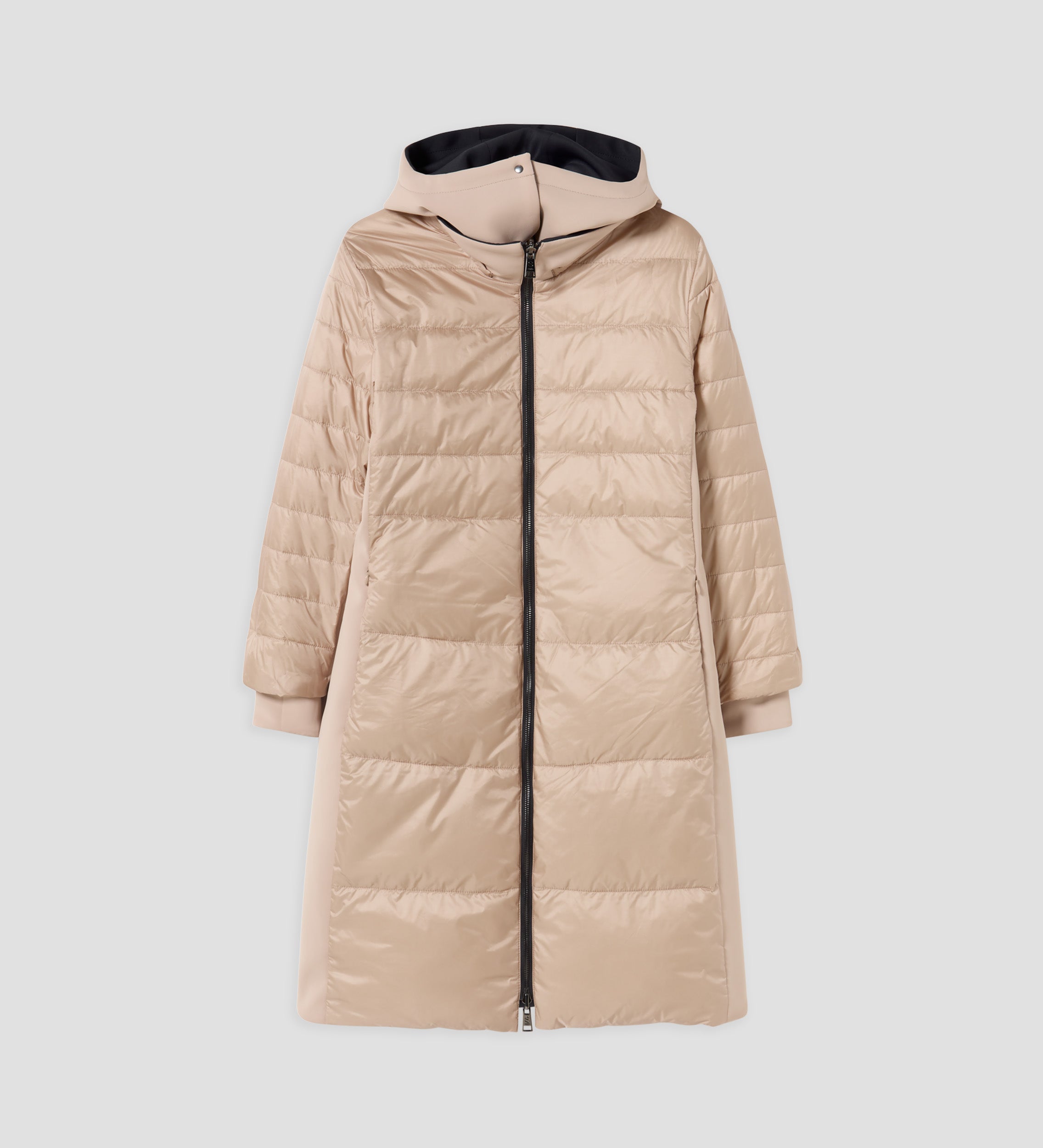 Parka longue en néoprène