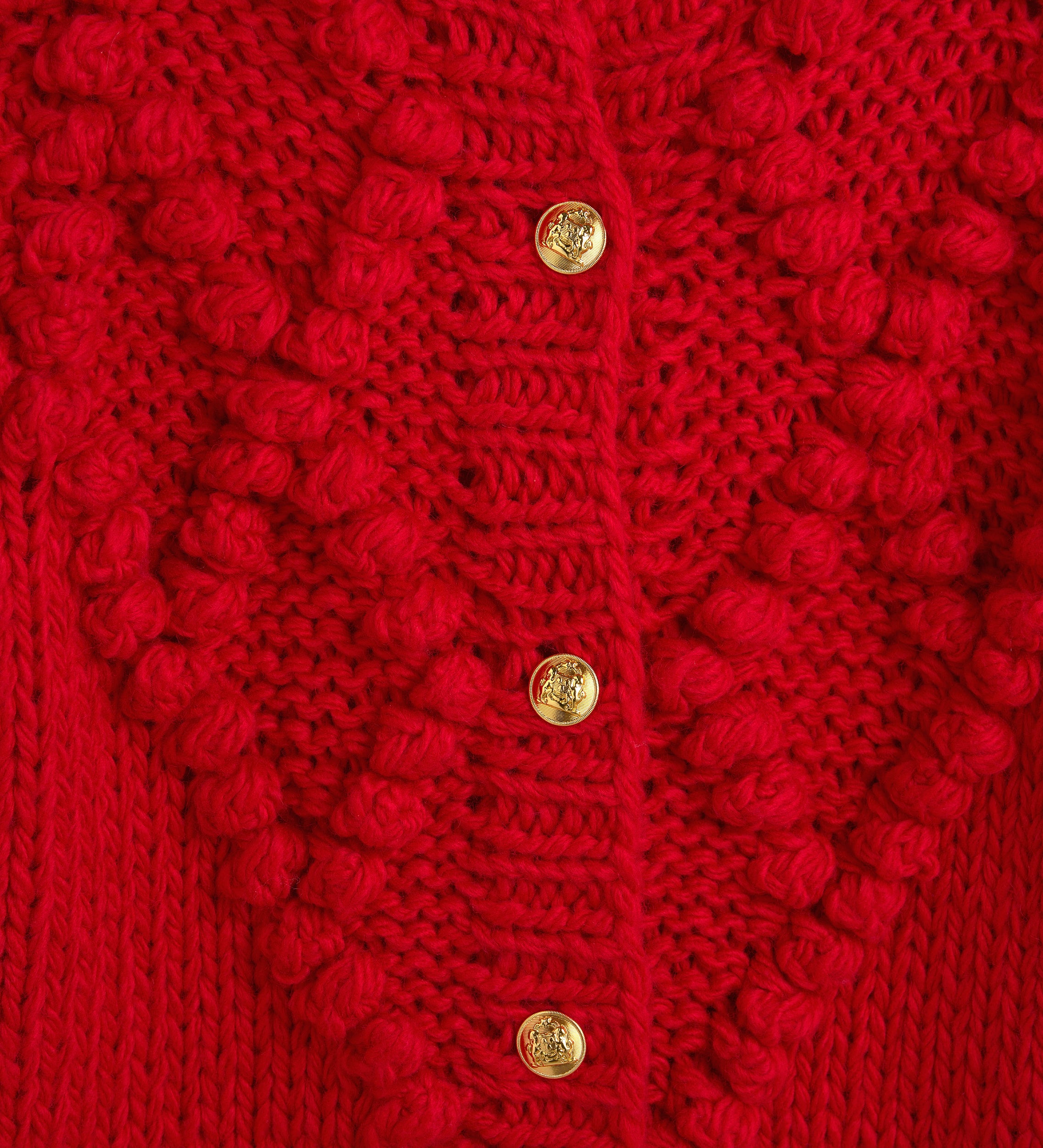 Cardigan à manches courtes bouffantes