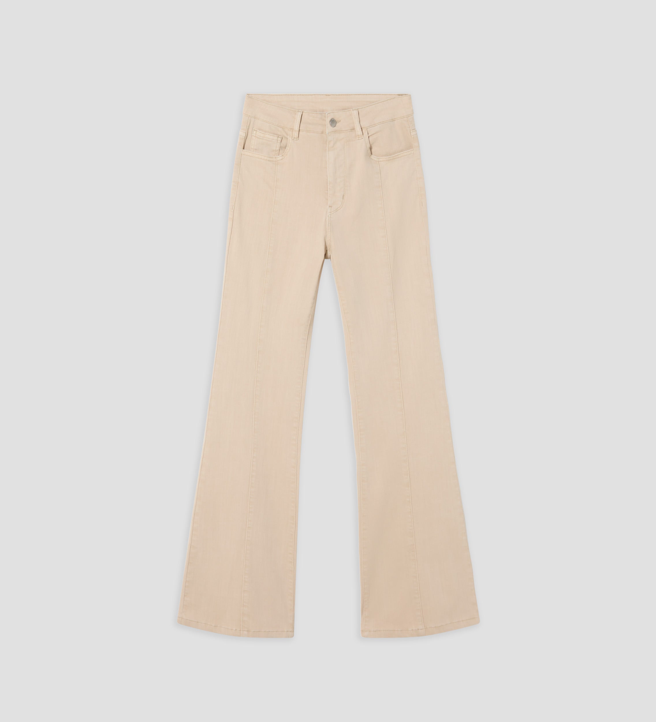 Center seam jeans