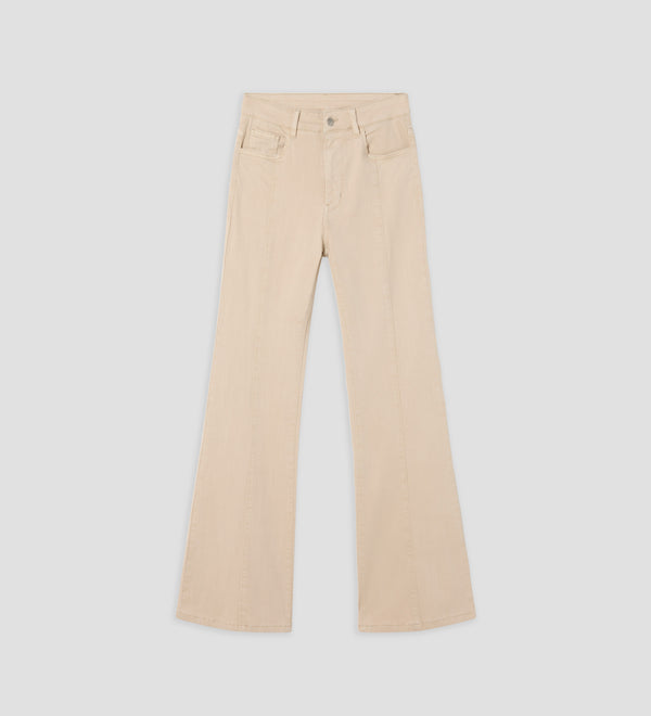 Center seam jeans