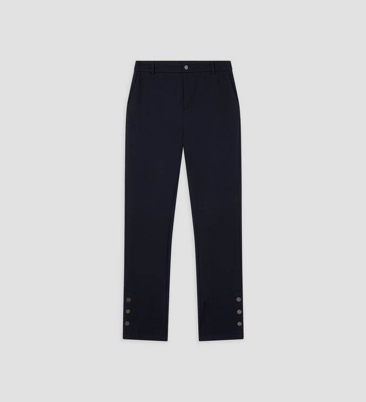 Straight stretch trousers