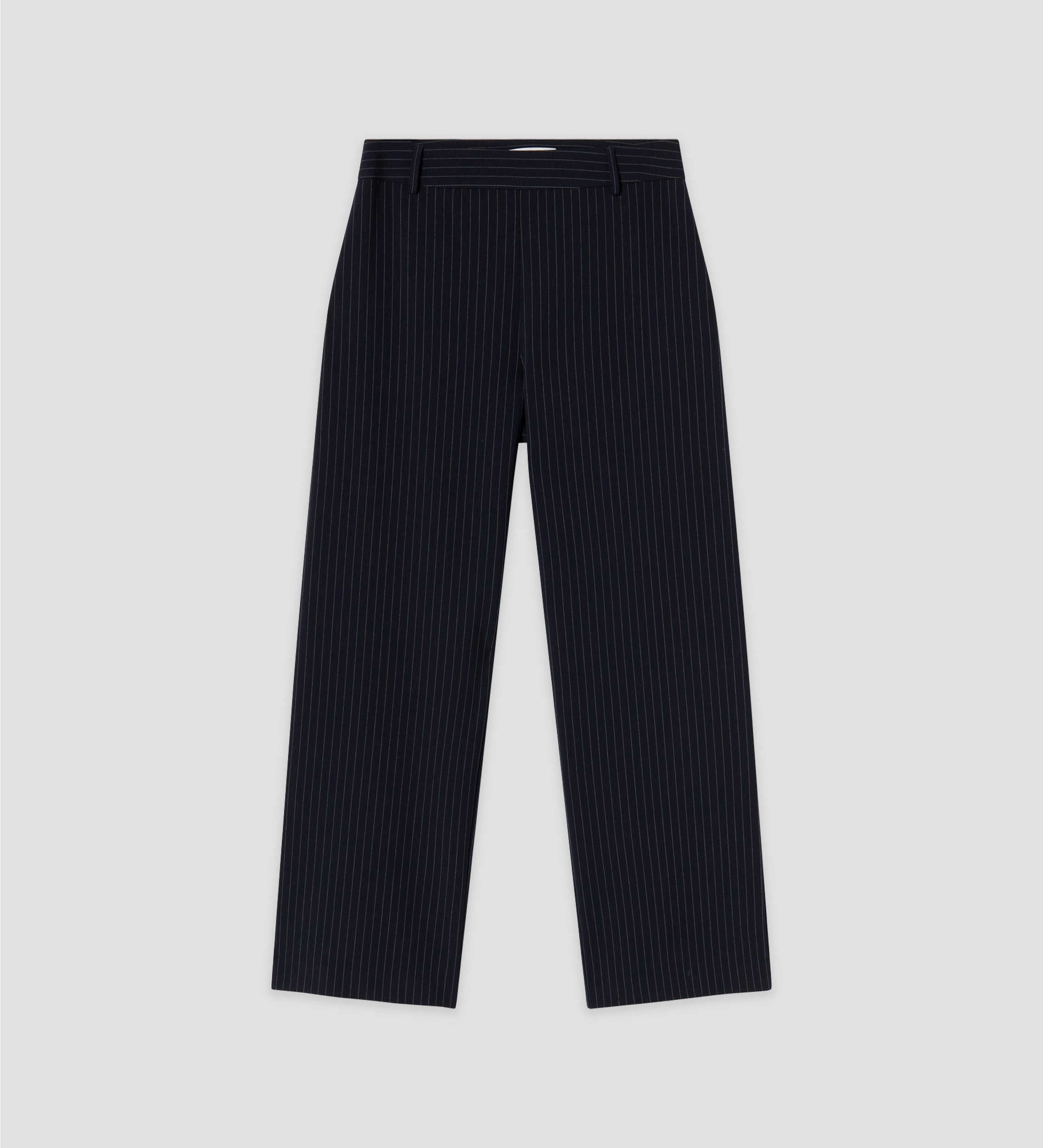 Pinstripe trousers