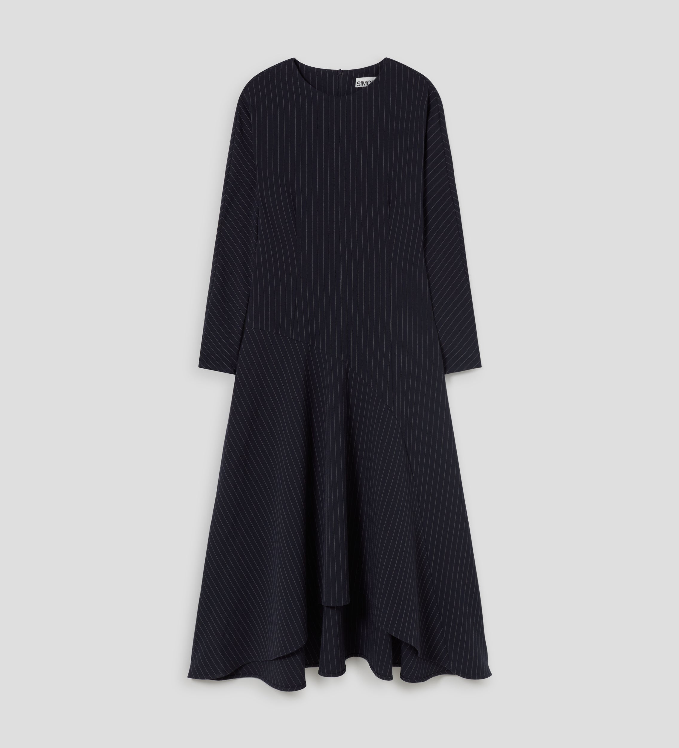 Robe midi asymétrique