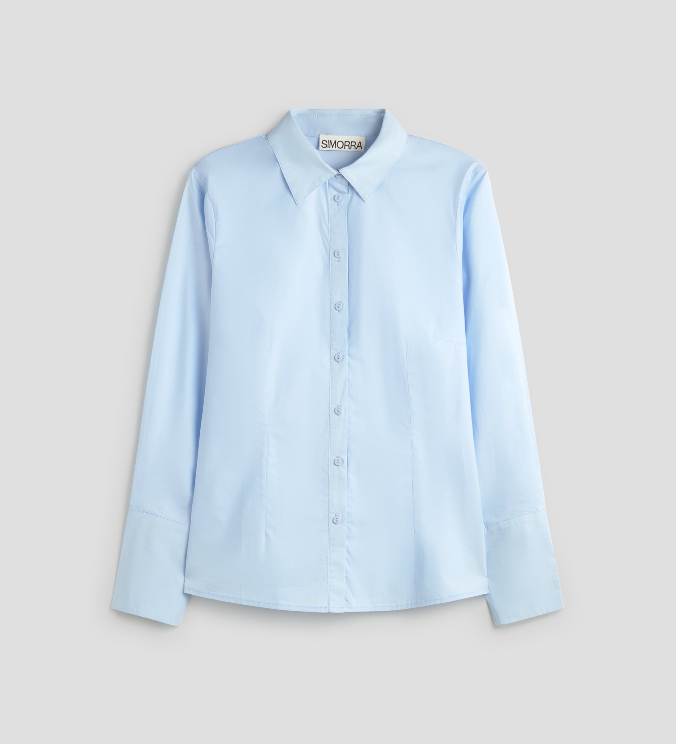 Poplin fitted shirt