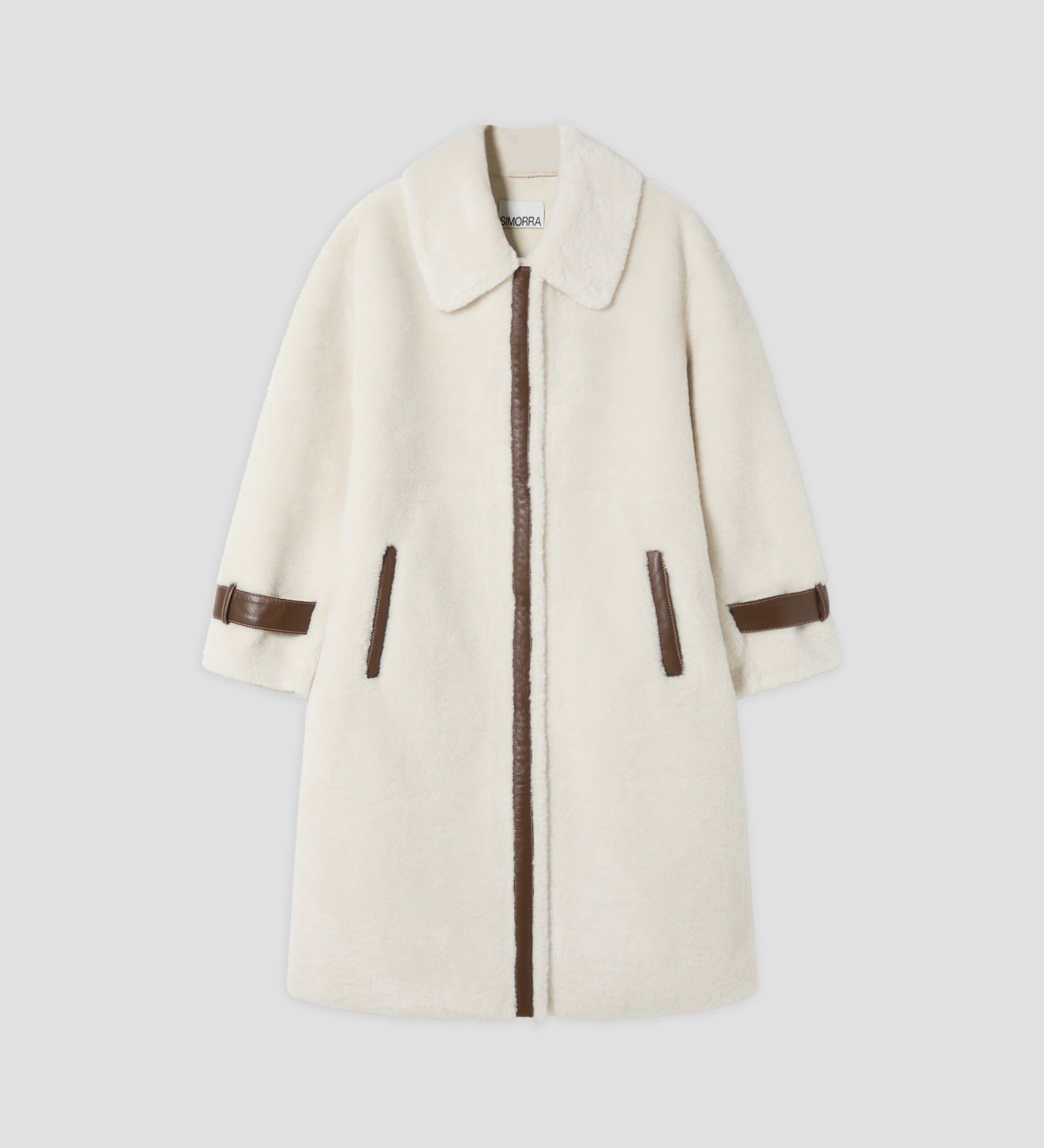 Simorra Abrigos Outlet Javier Simorra Online Abrigo Ecopelo Contrastes