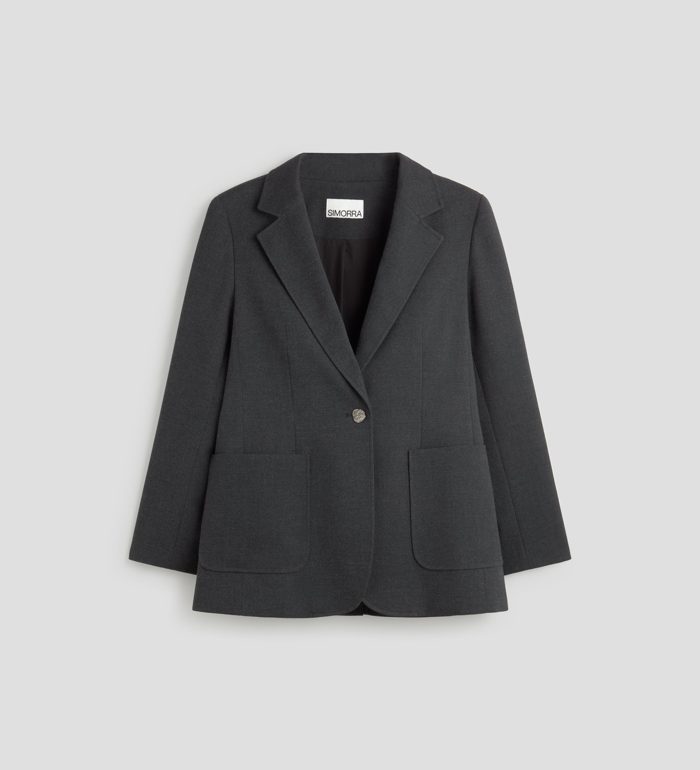 Blazer à un bouton