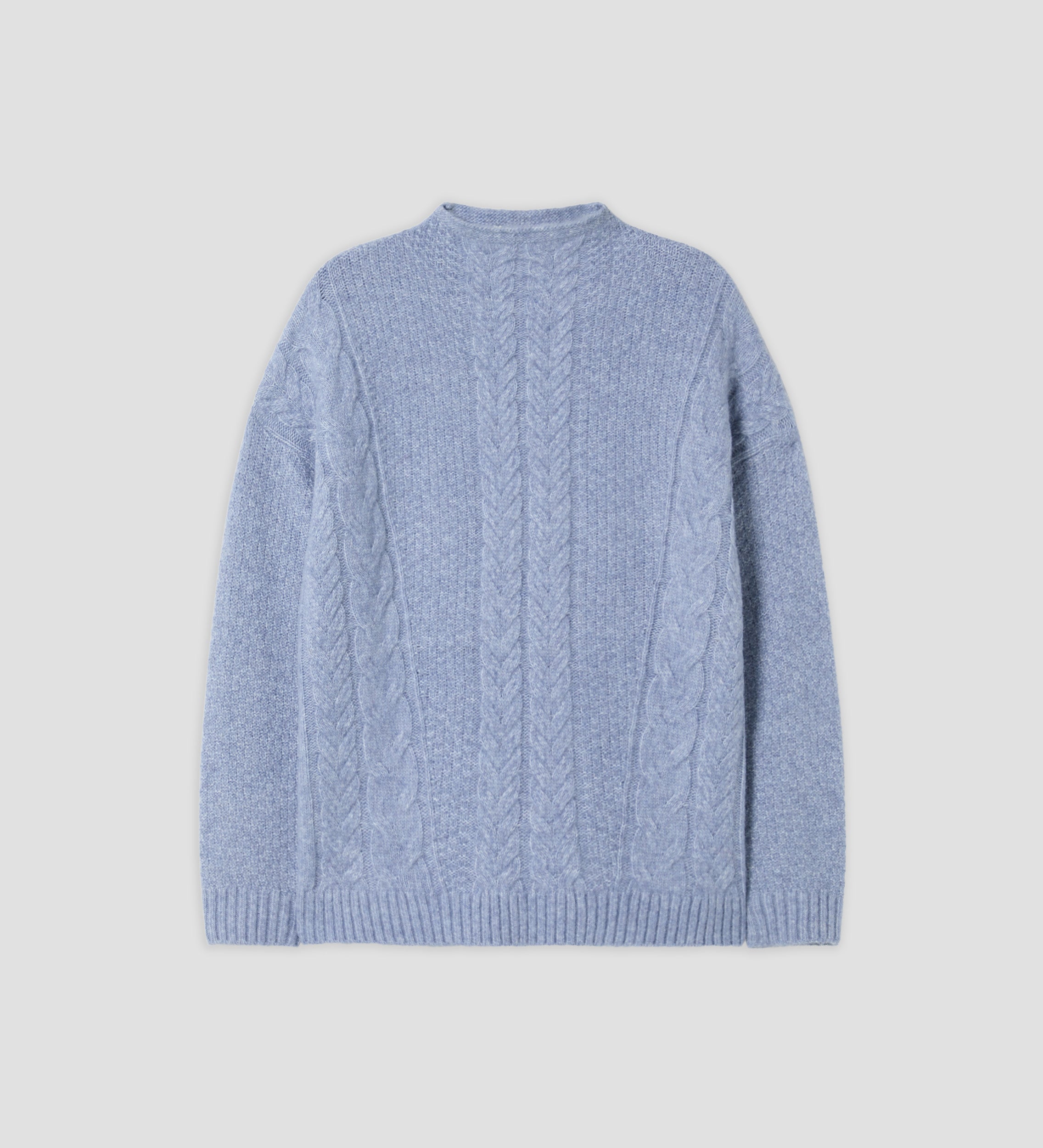 Perkins braided sweater