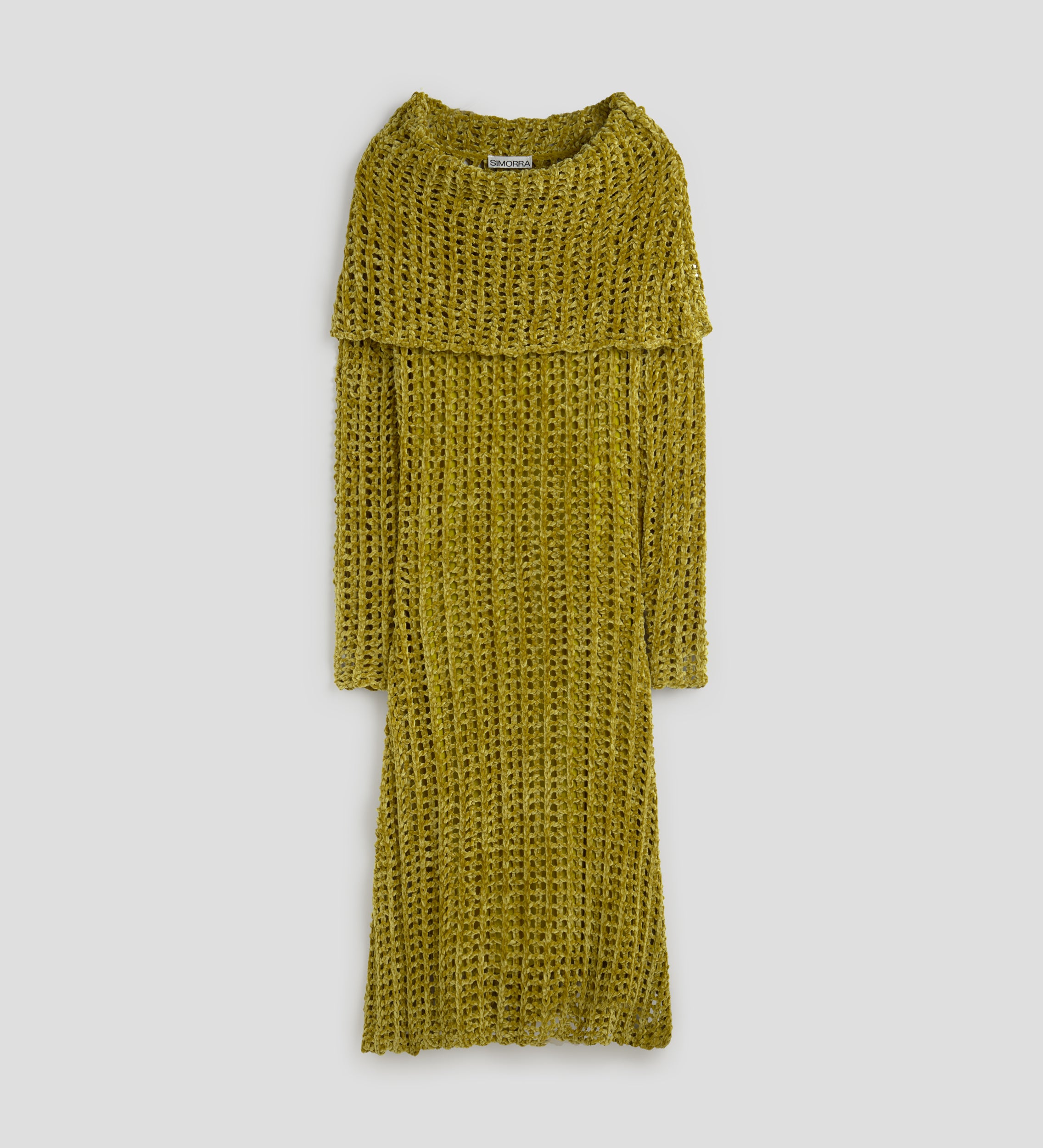 Knitted midi dress