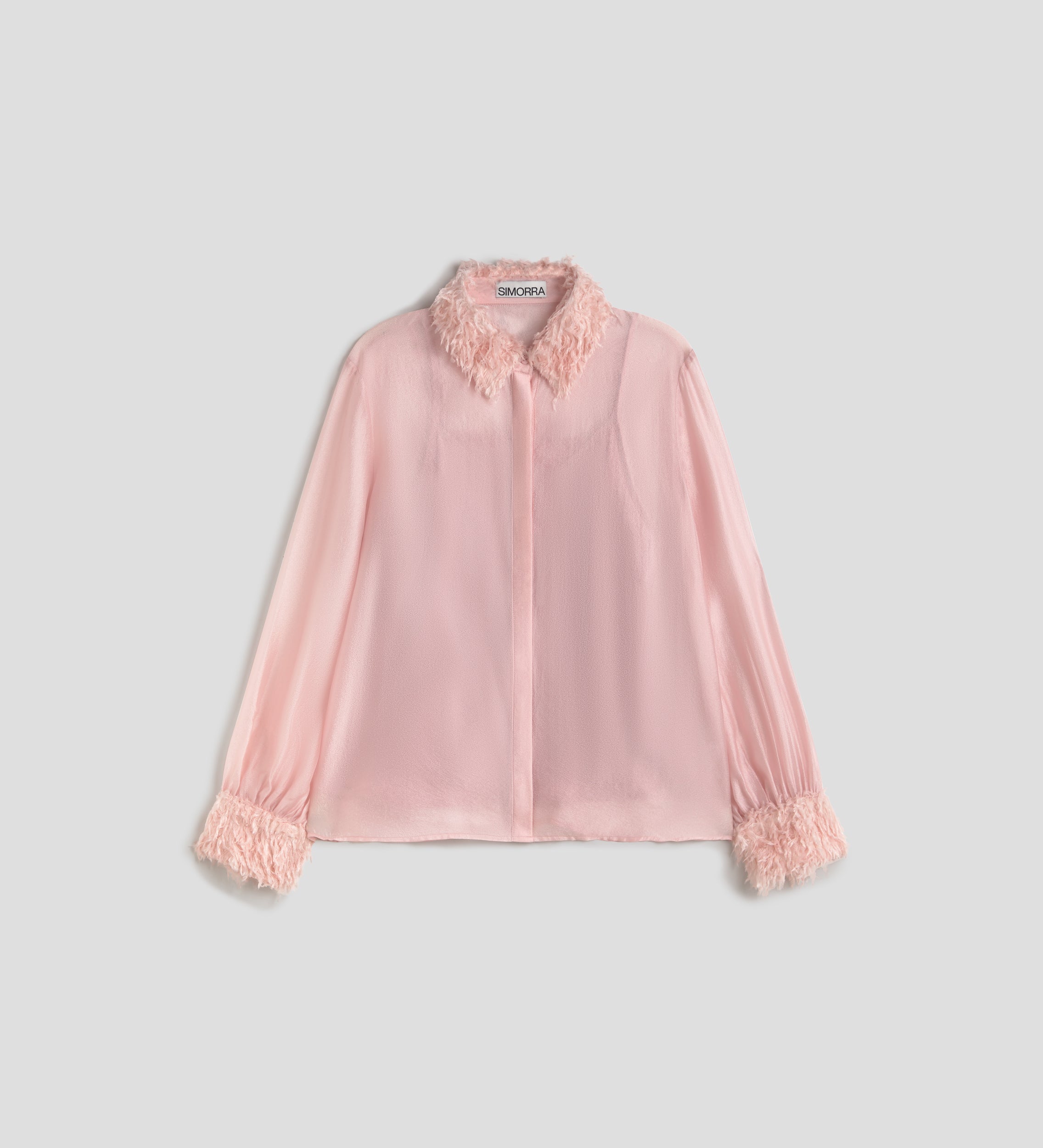 Blusa organza fantasía