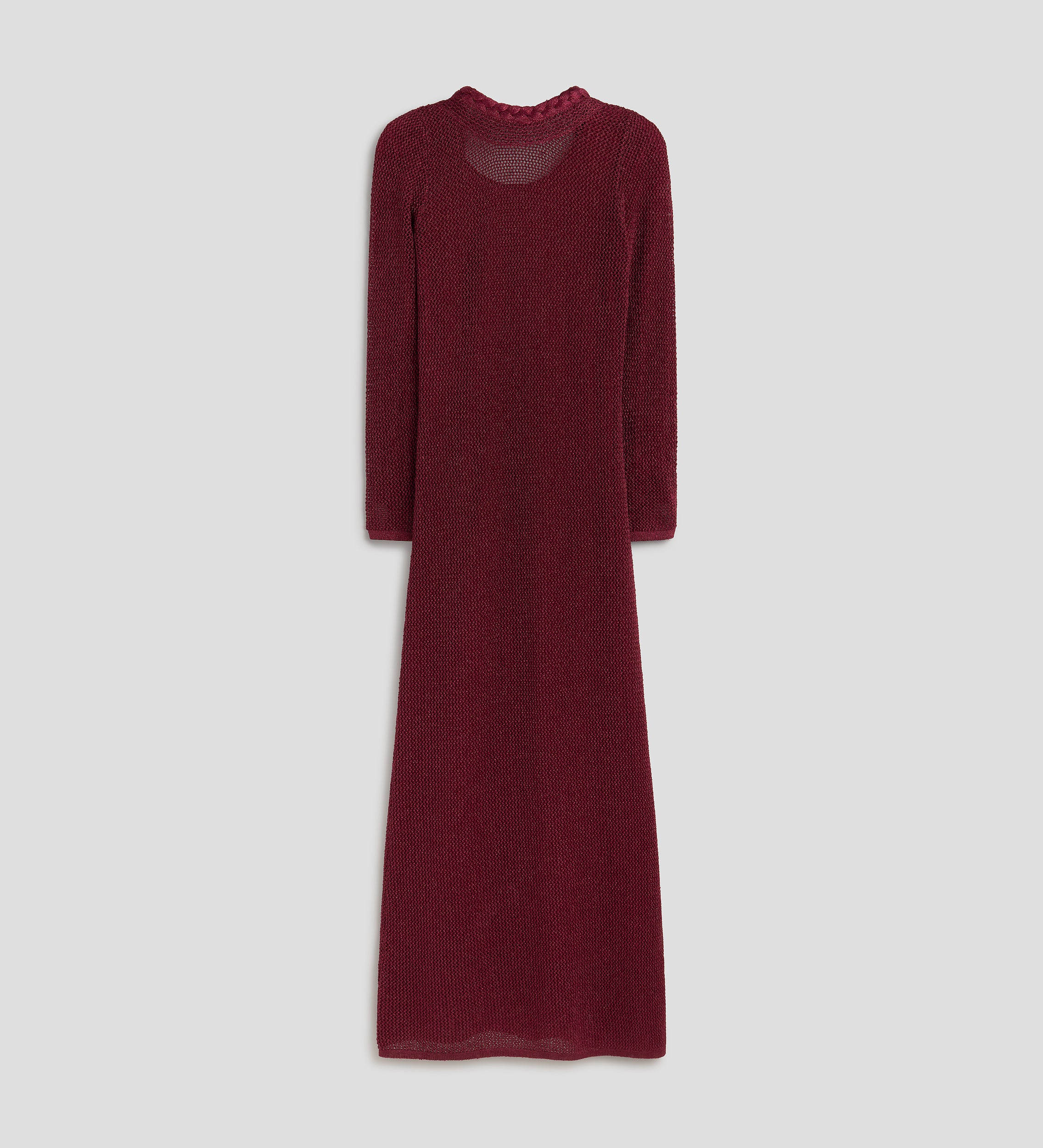 Lurex knitted dress