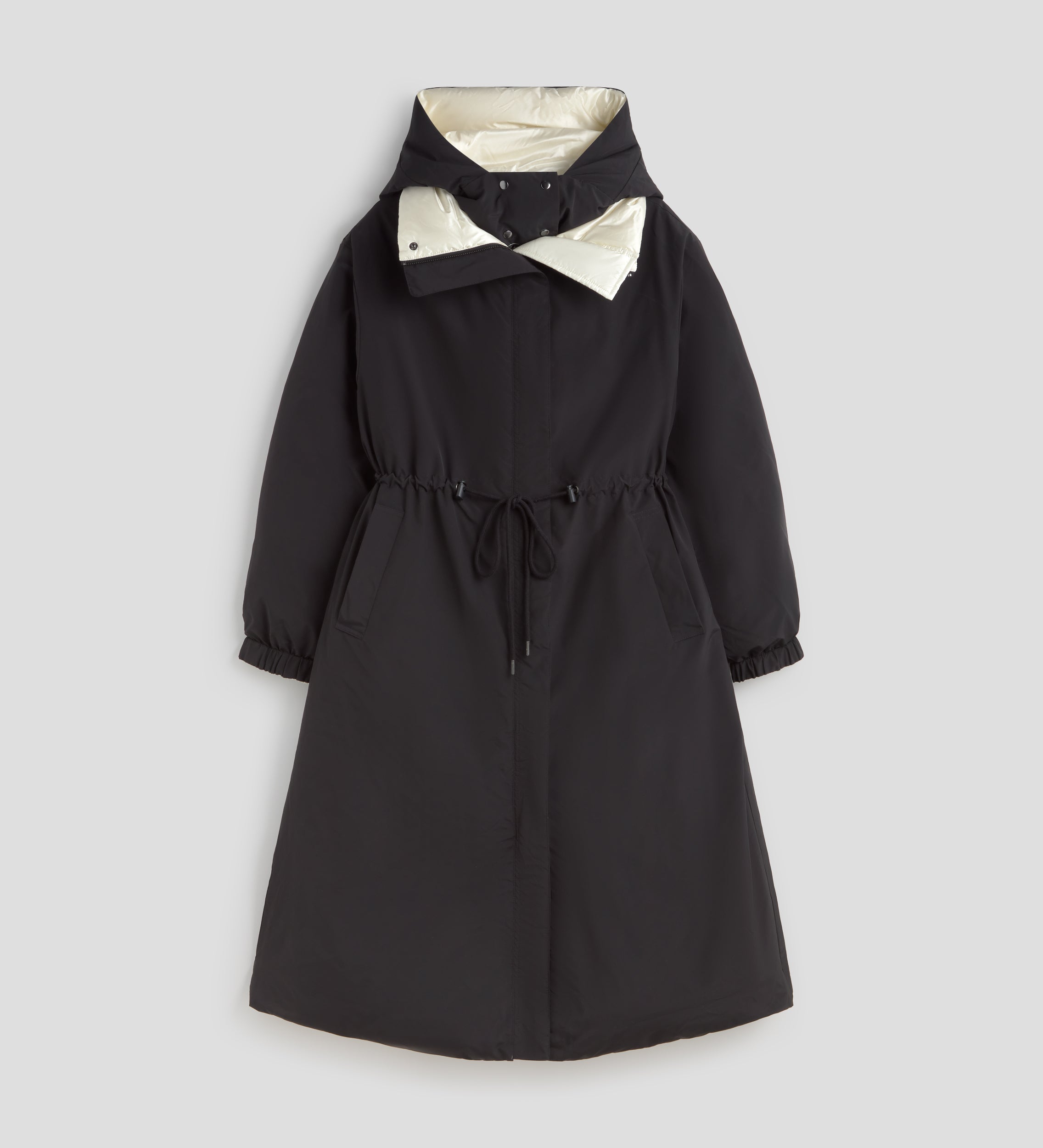 Parka longue réversible