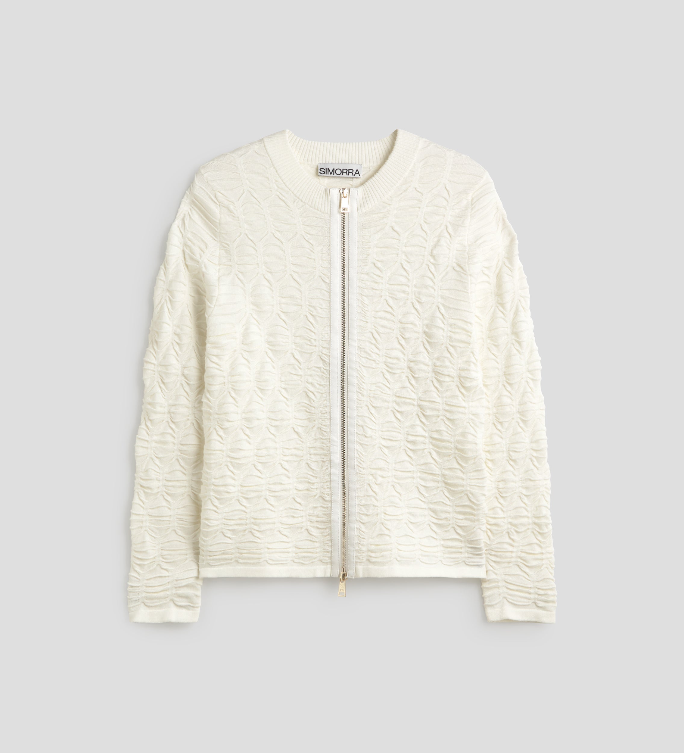 Chaqueta punto fantasía