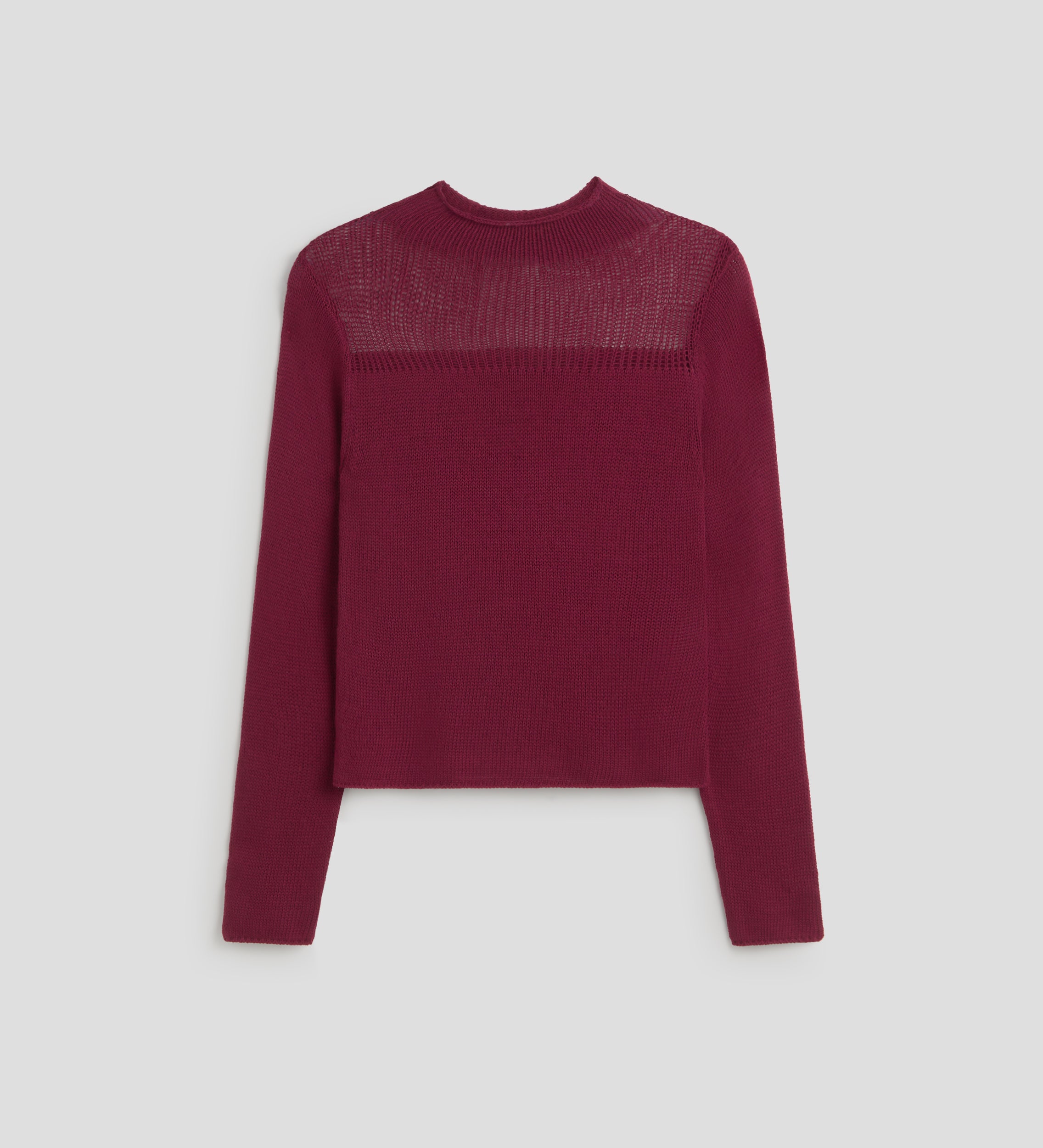 Pull détail non cousu