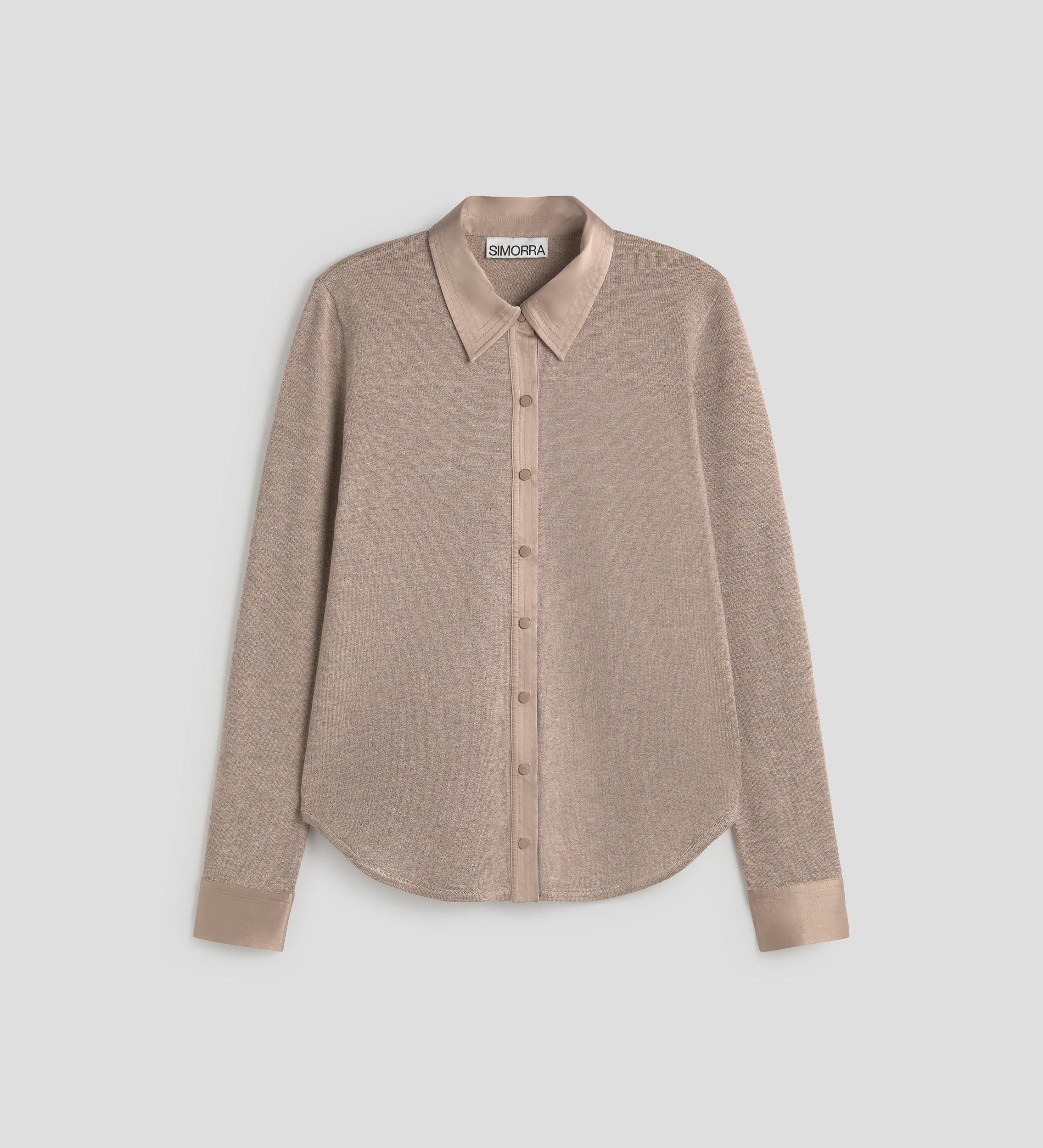 Camisa punto combinada