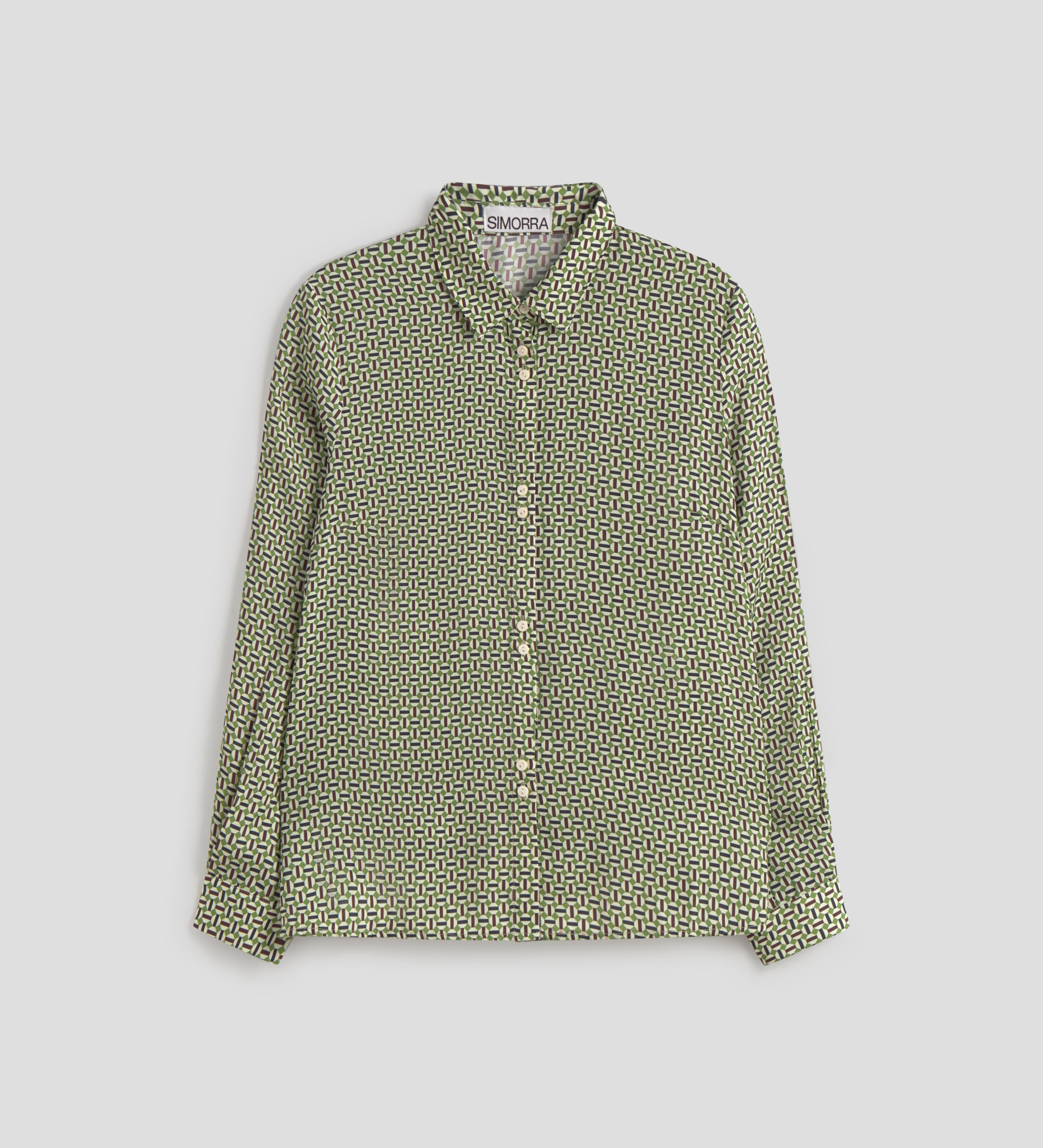 Printed fluid shirt