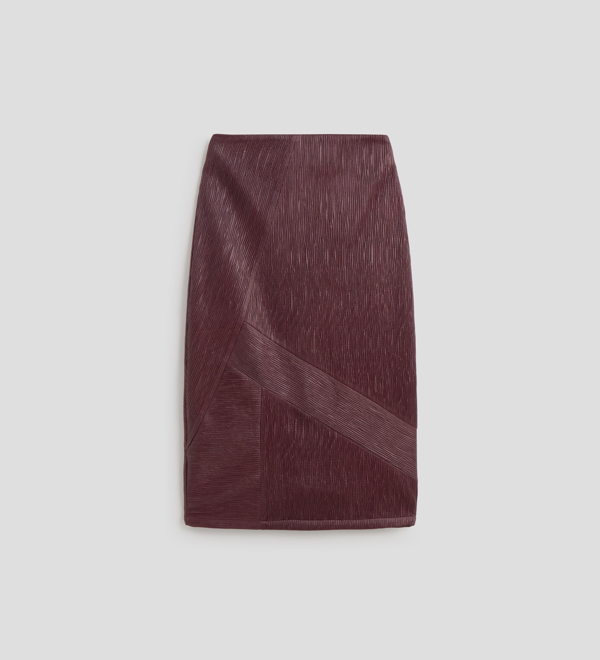 Falda midi textura