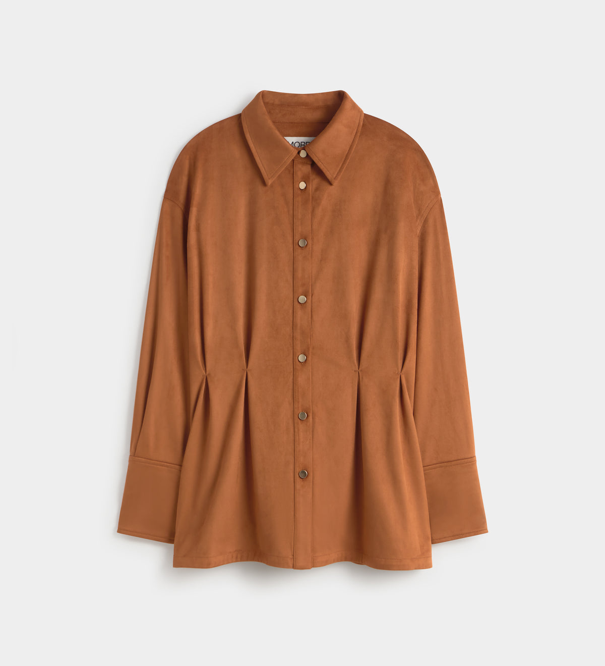 Camisa antelina pinzas