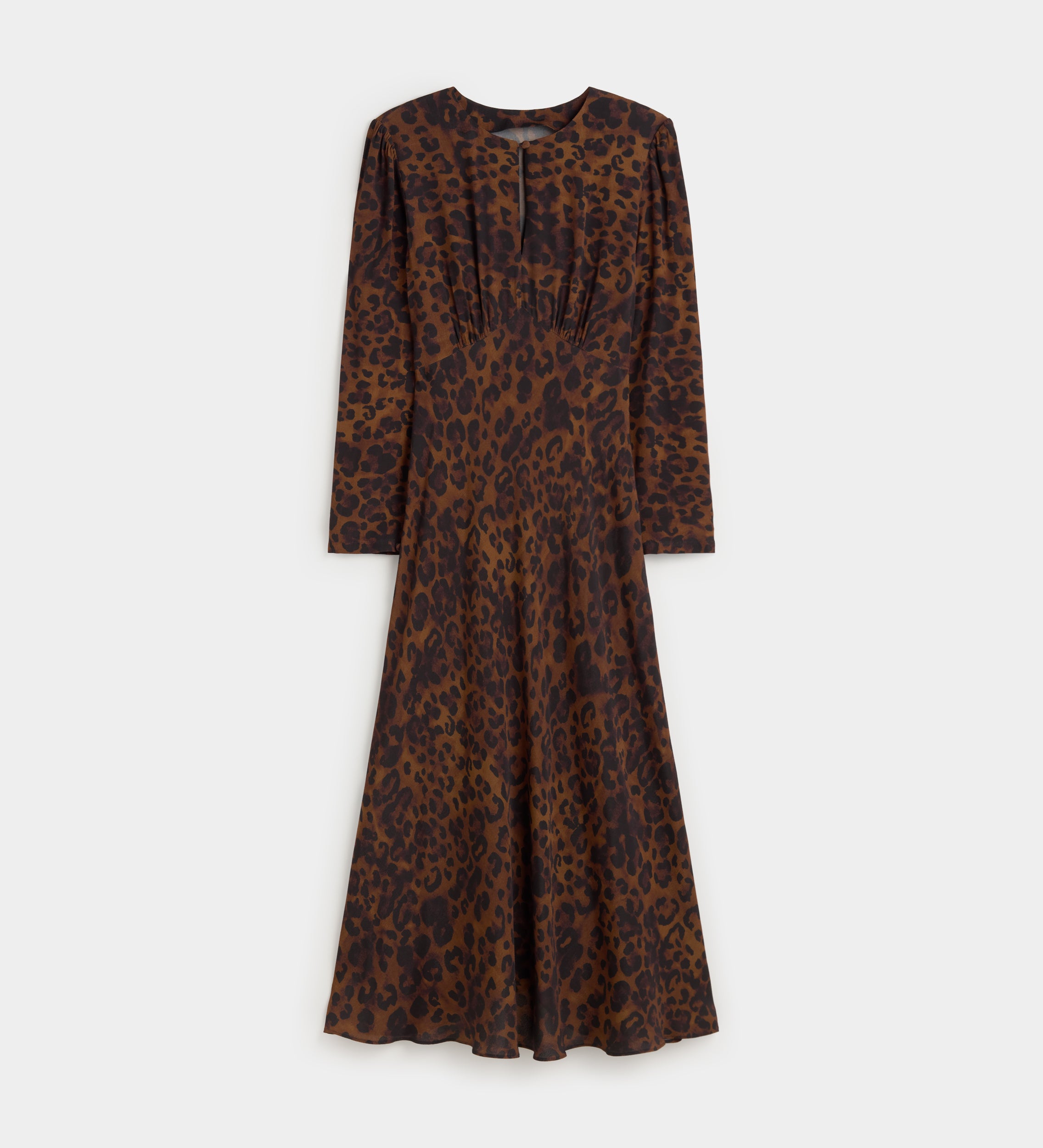 Long printed dress
