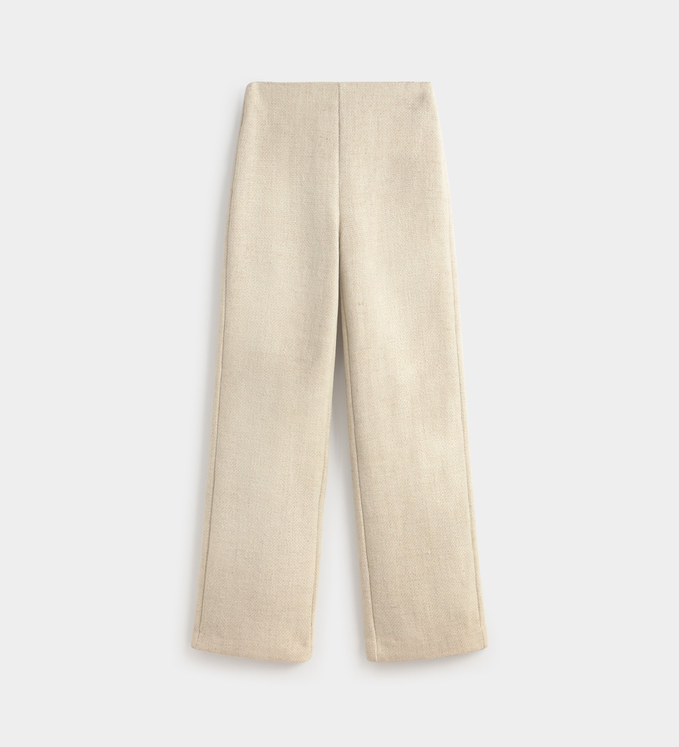 Pantalón recto tweed