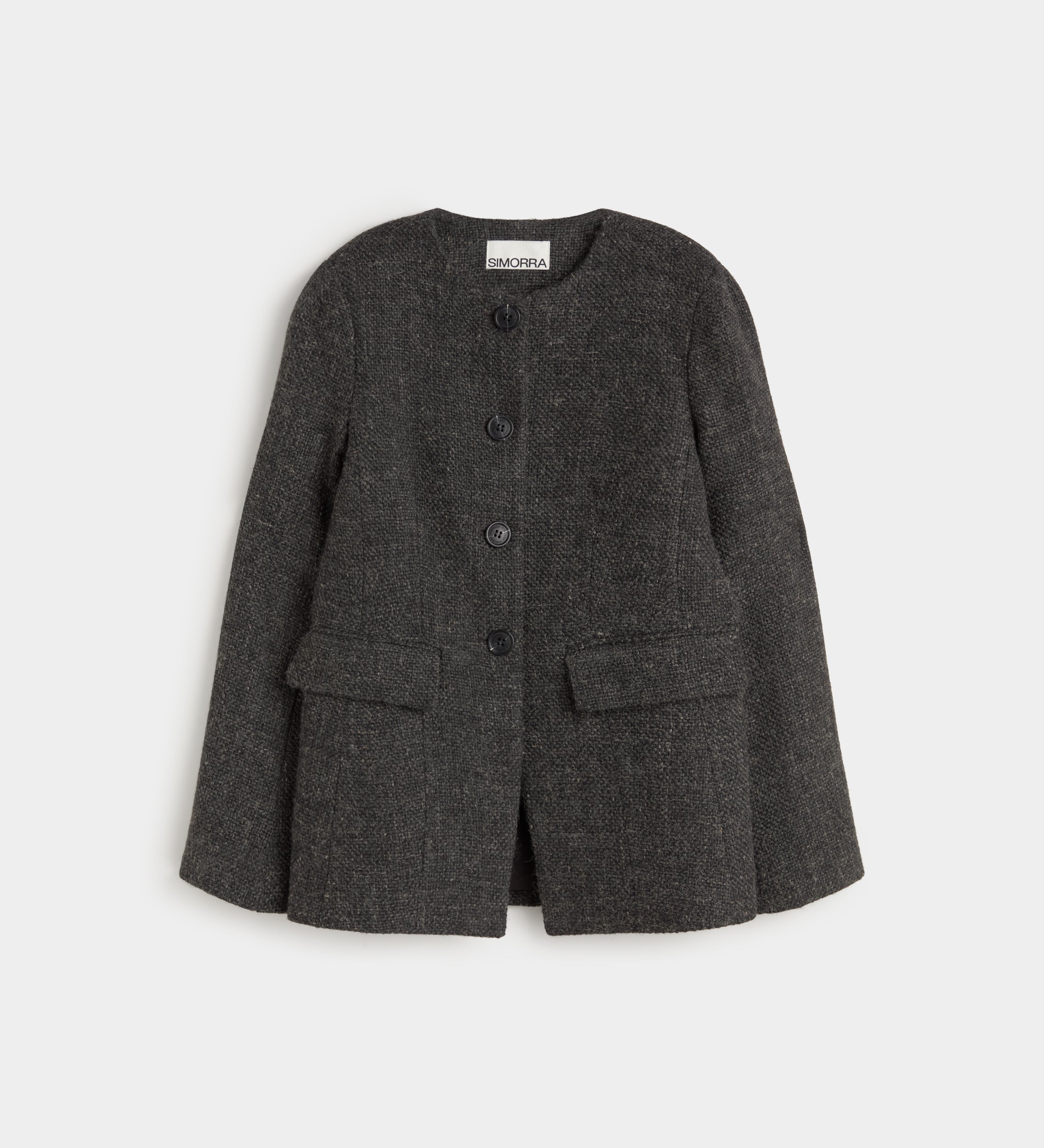 Chaqueta entallada tweed