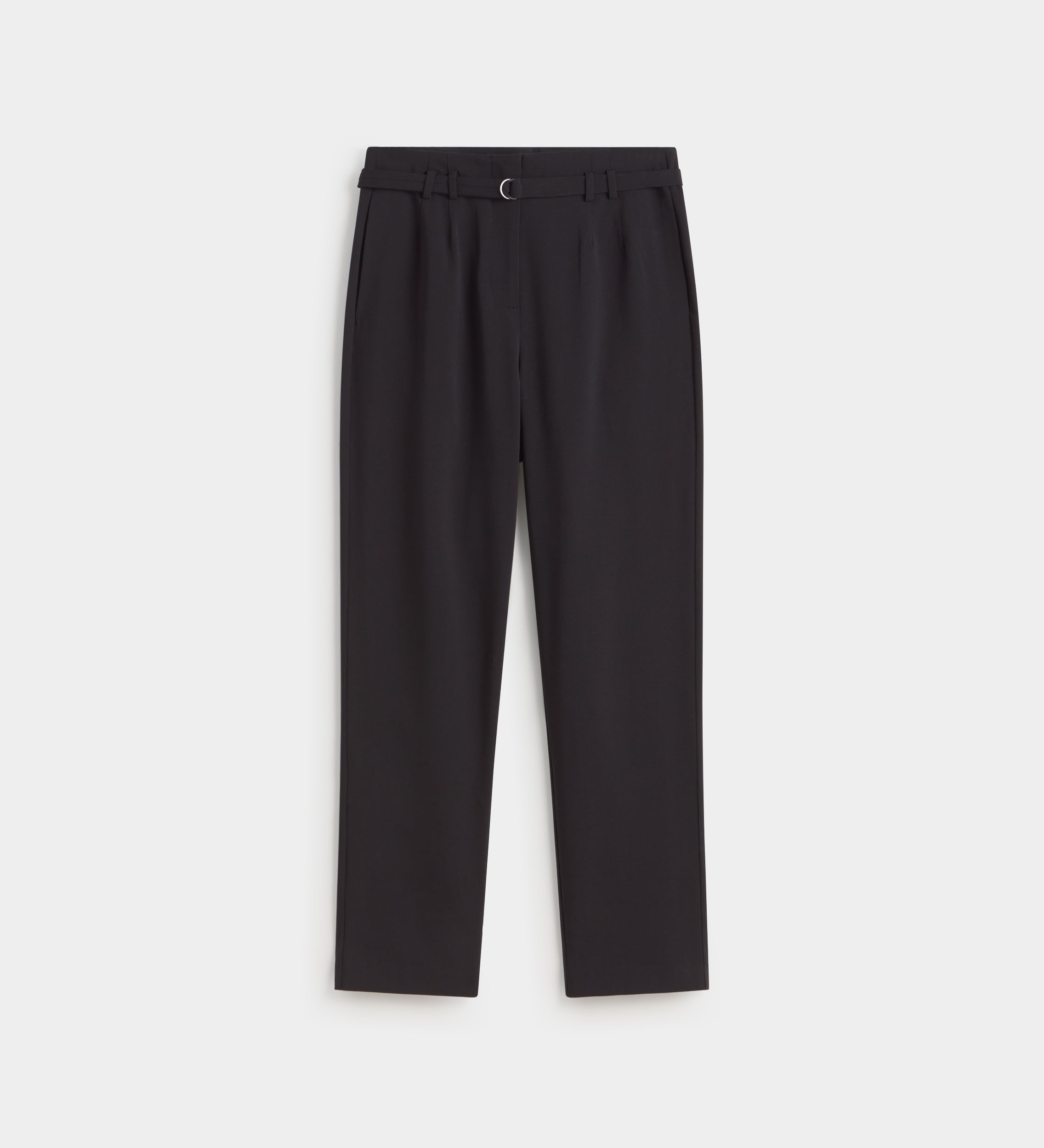 Pantalón recto cinturón