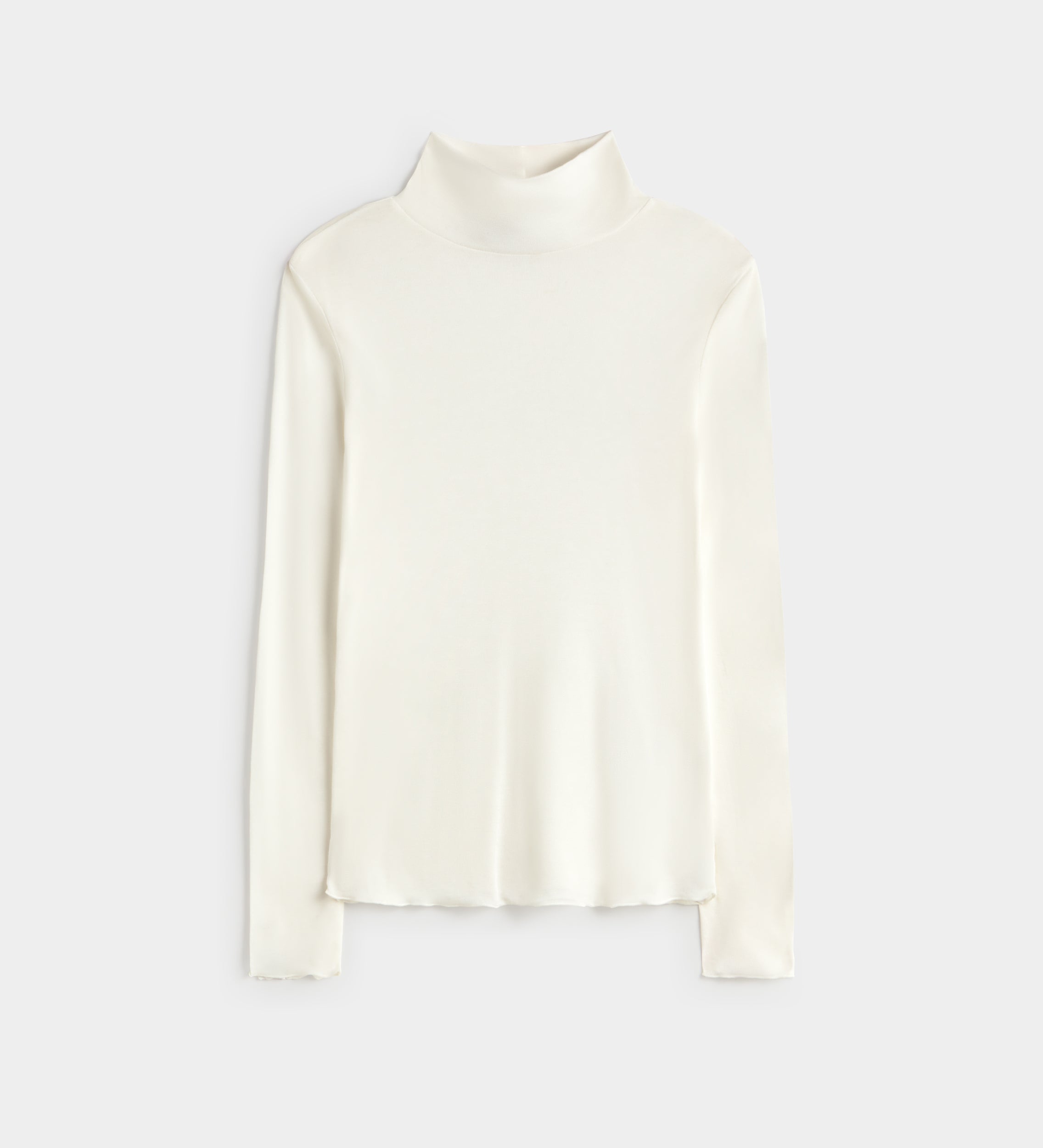 High-neck t-shirt