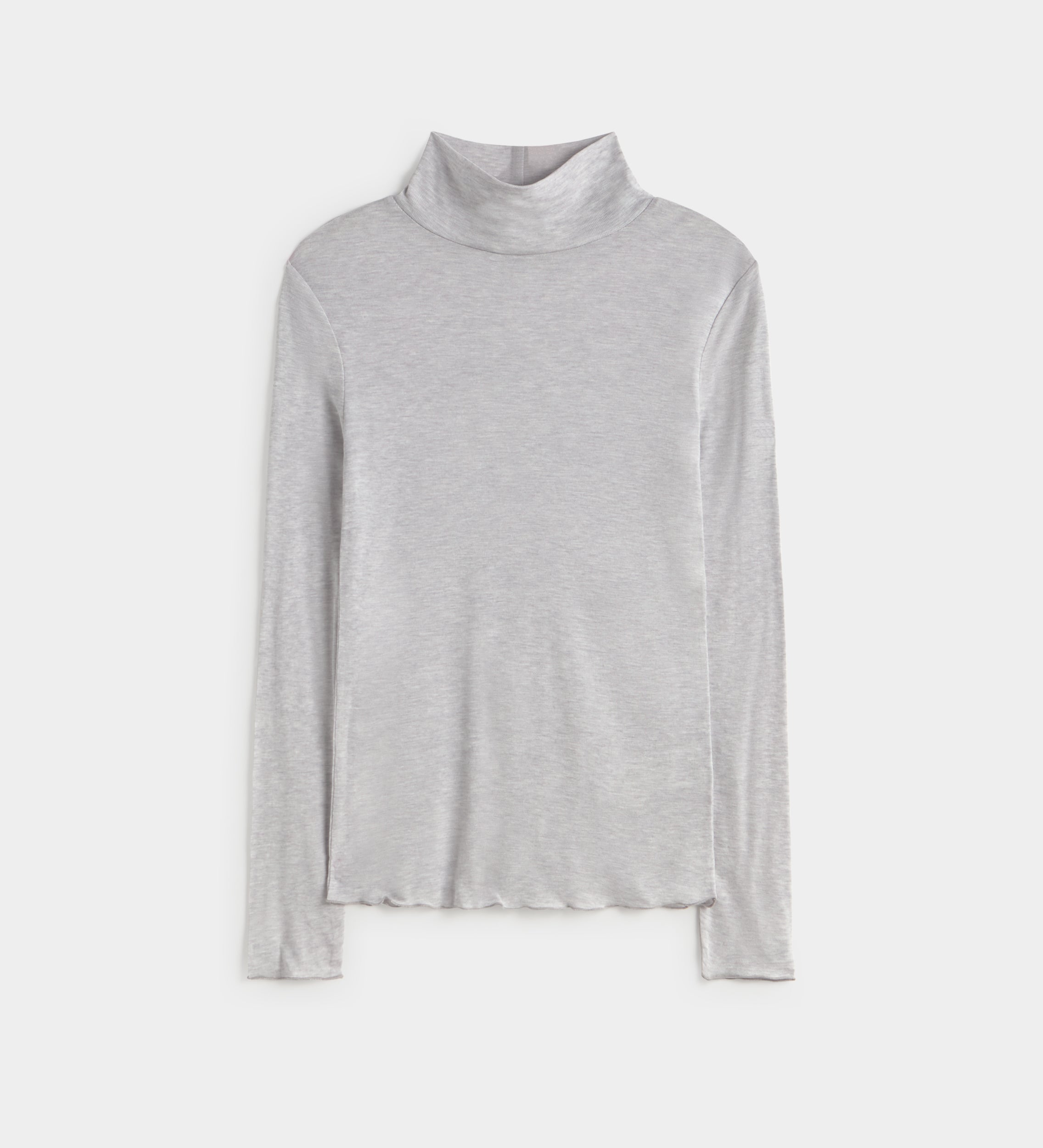 High-neck t-shirt